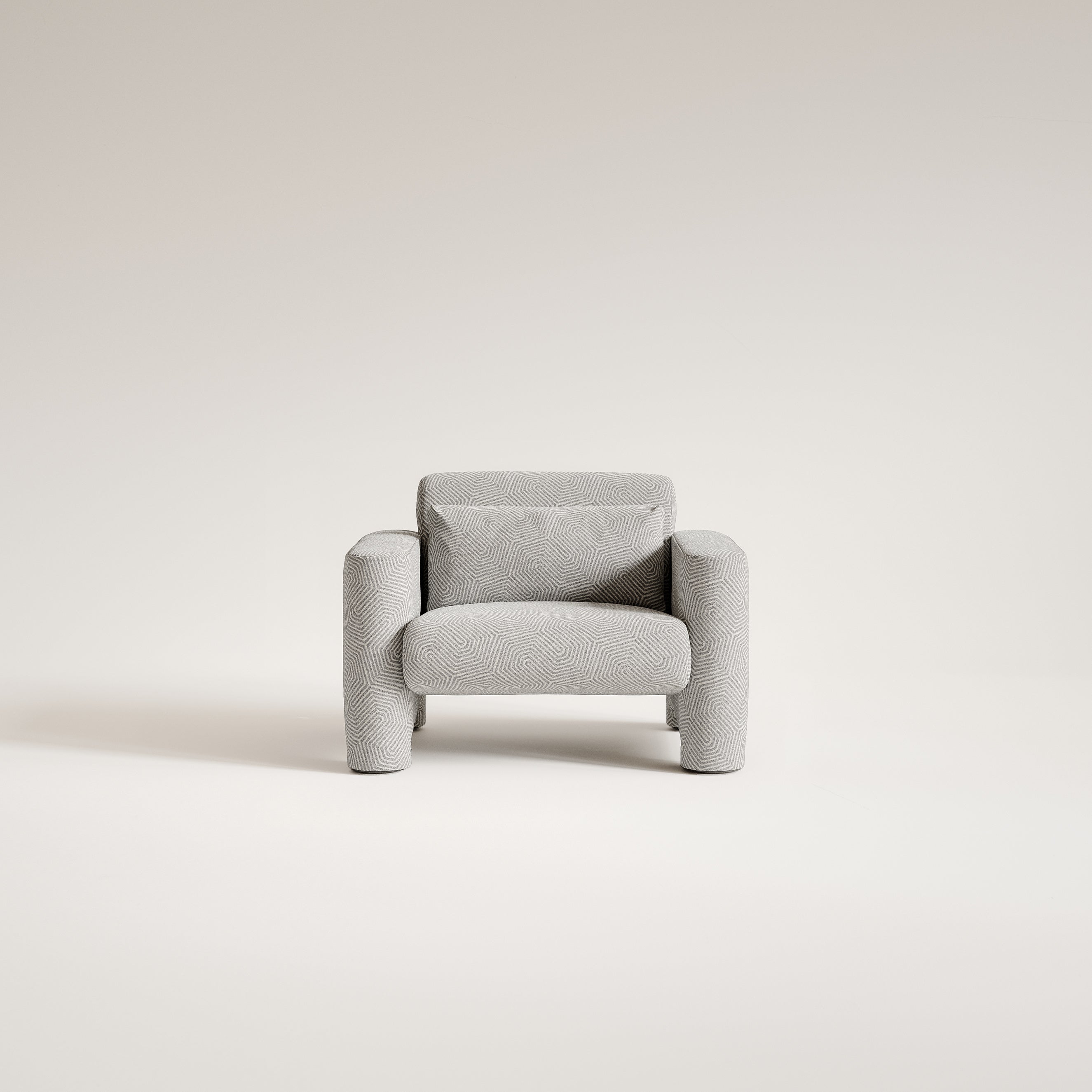 Upholstered ION Armchair