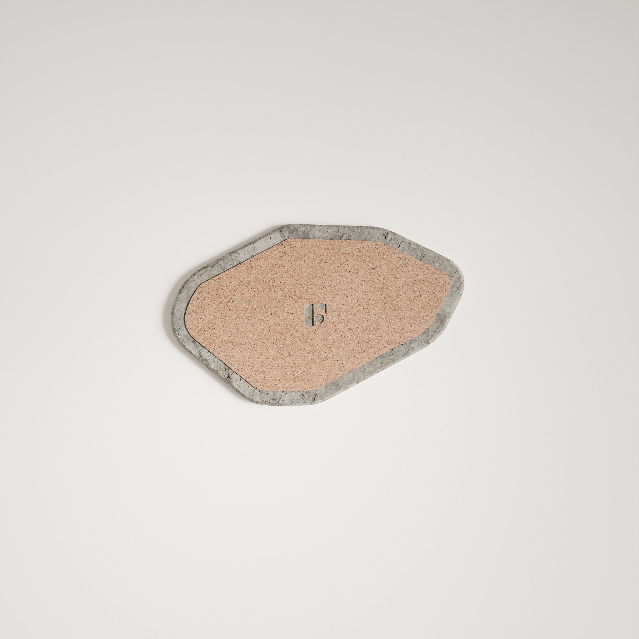 Podnos VERGE 03 šedý mramor