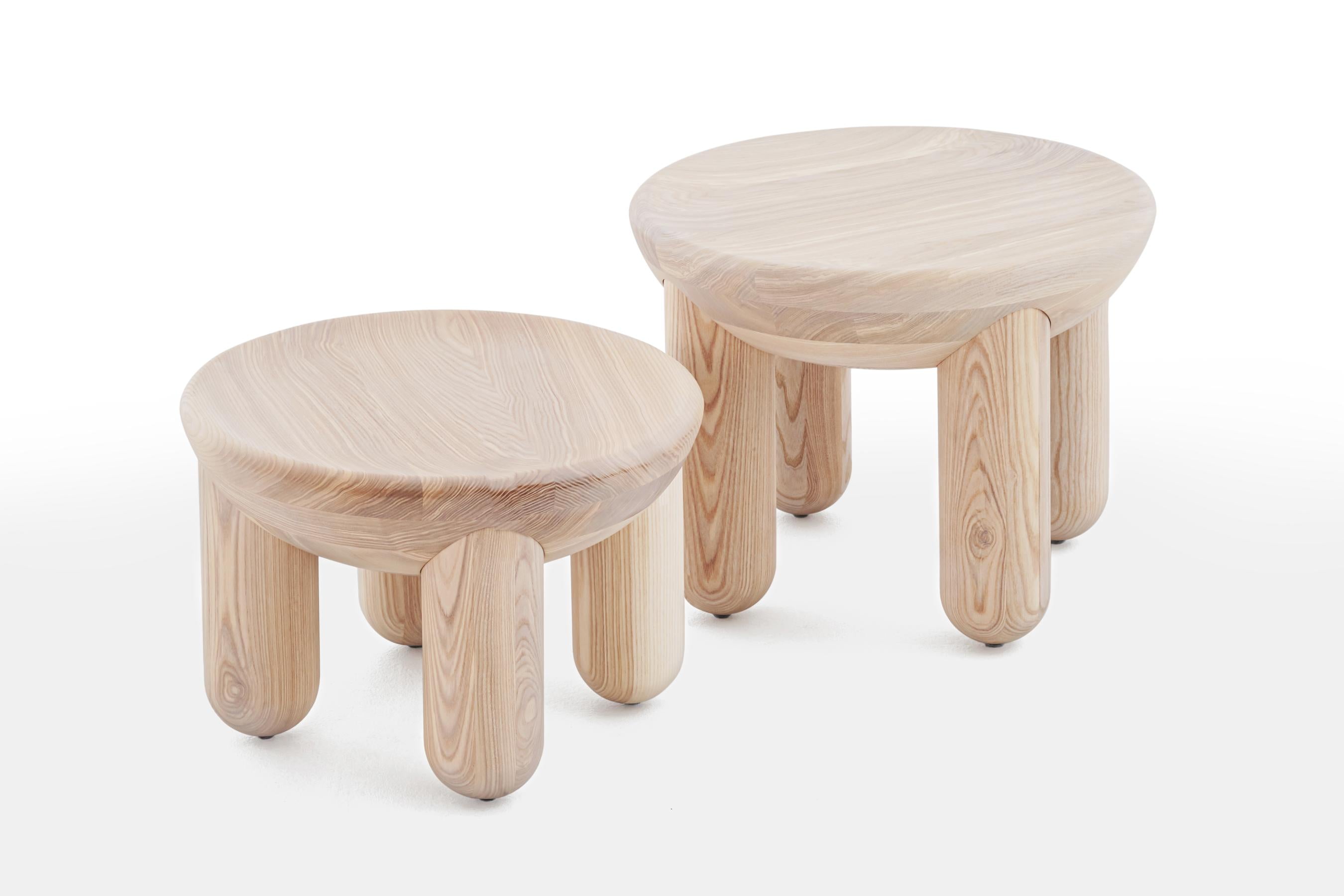 Kávový stolík FREYJA 2 drevený