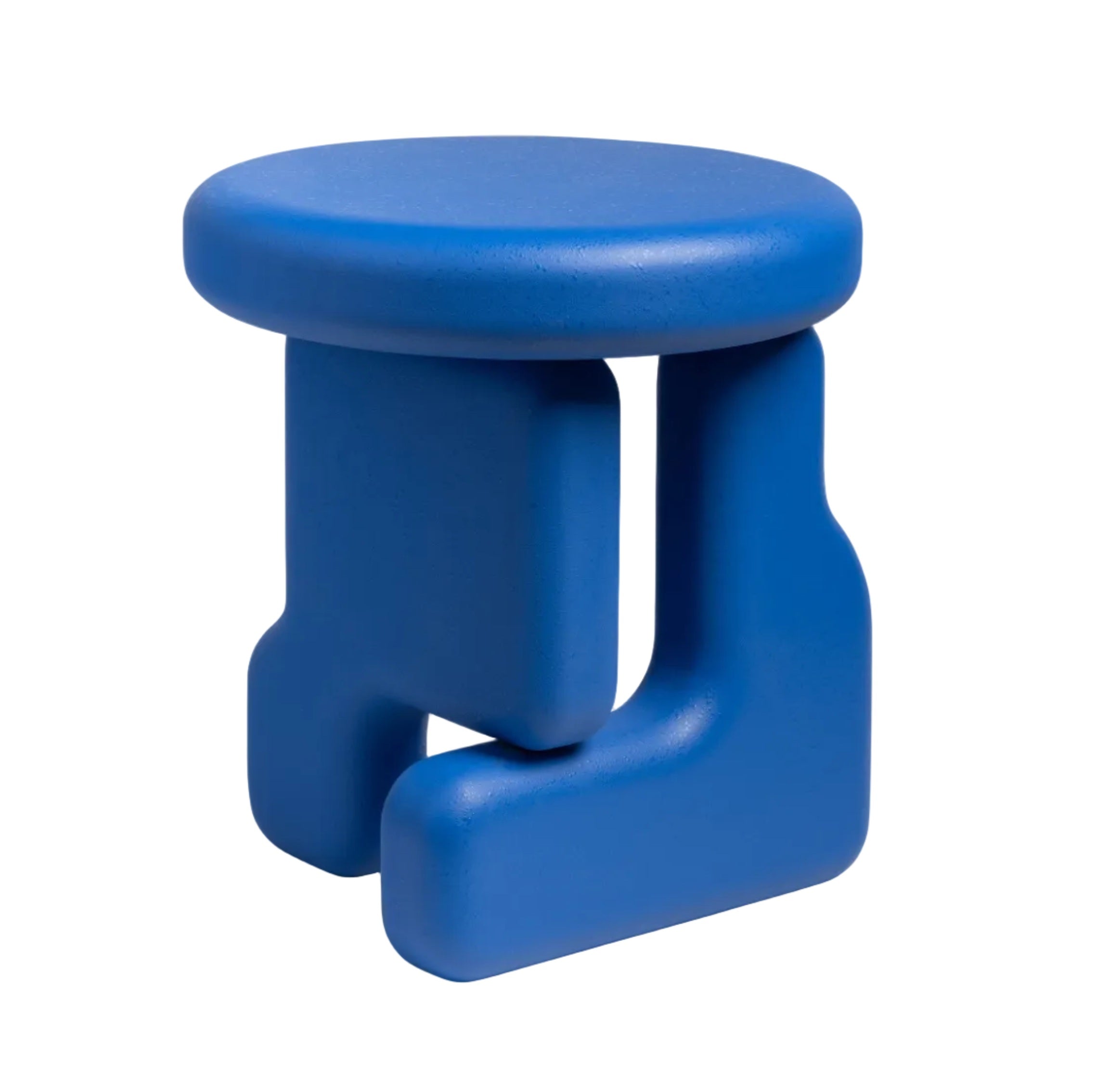 Bočný stolík PLOT modrý