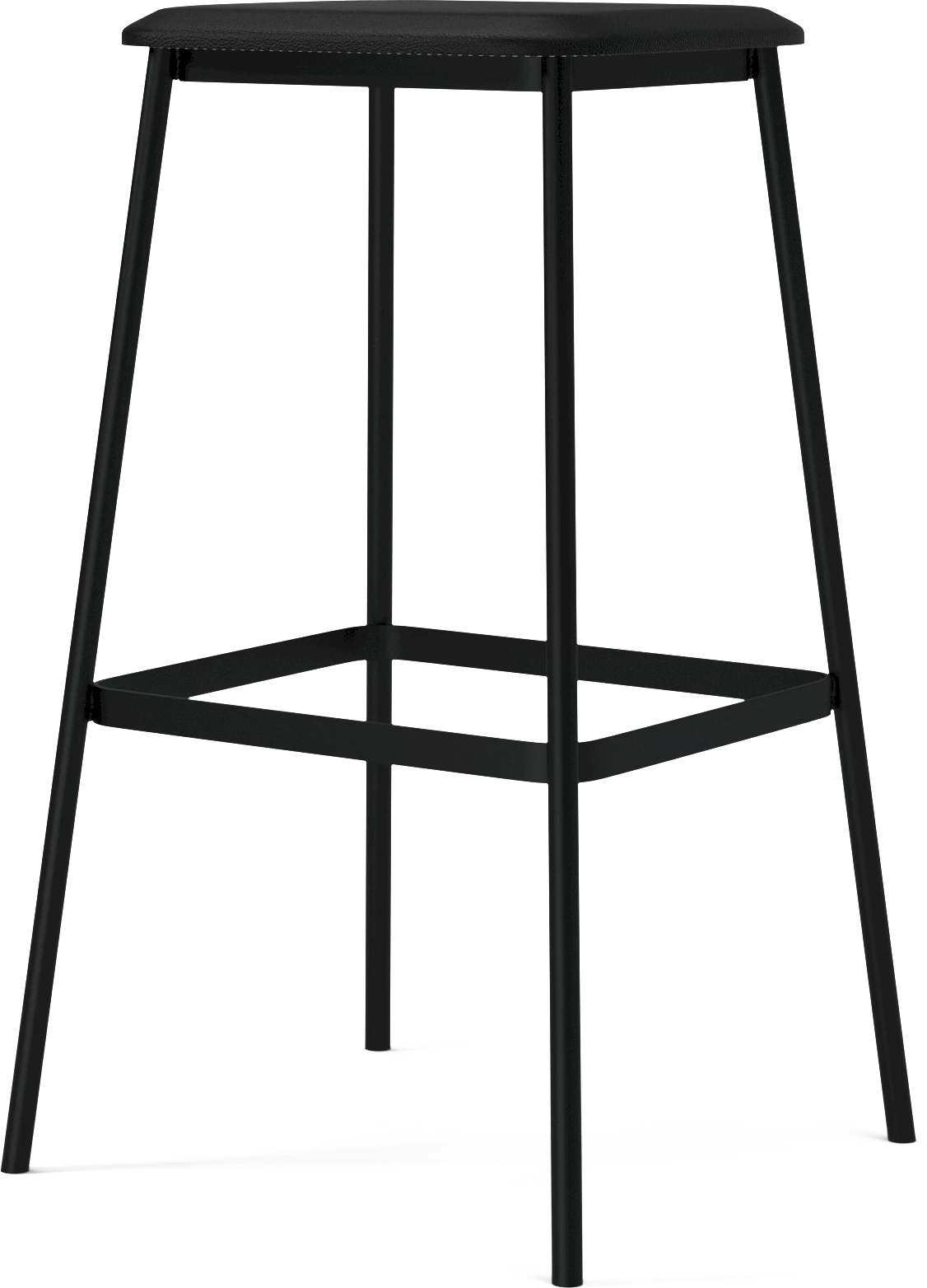 Hoker FACET čierna koža