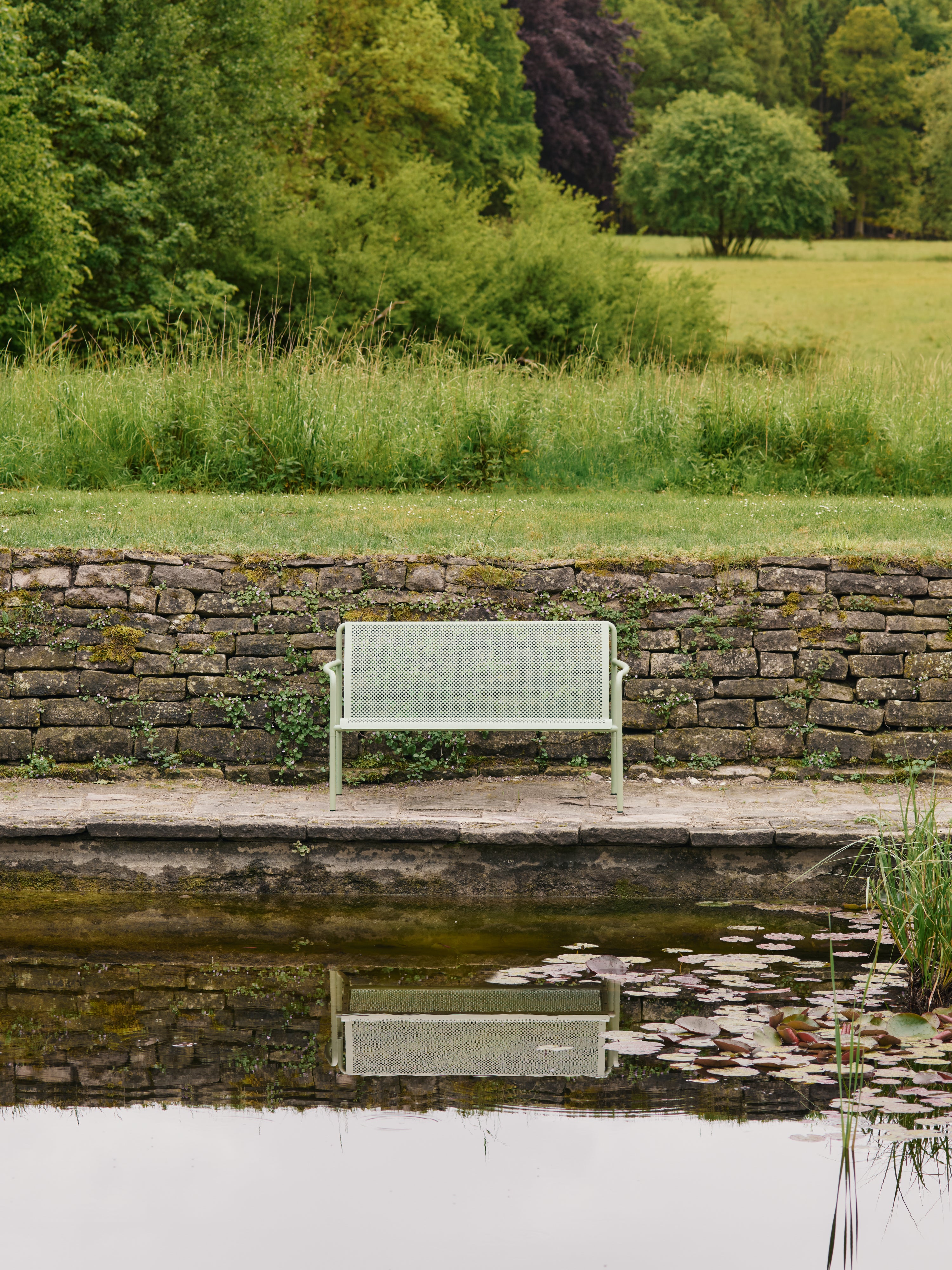Záhradná pohovka pre 2 osoby DAPPLE matcha