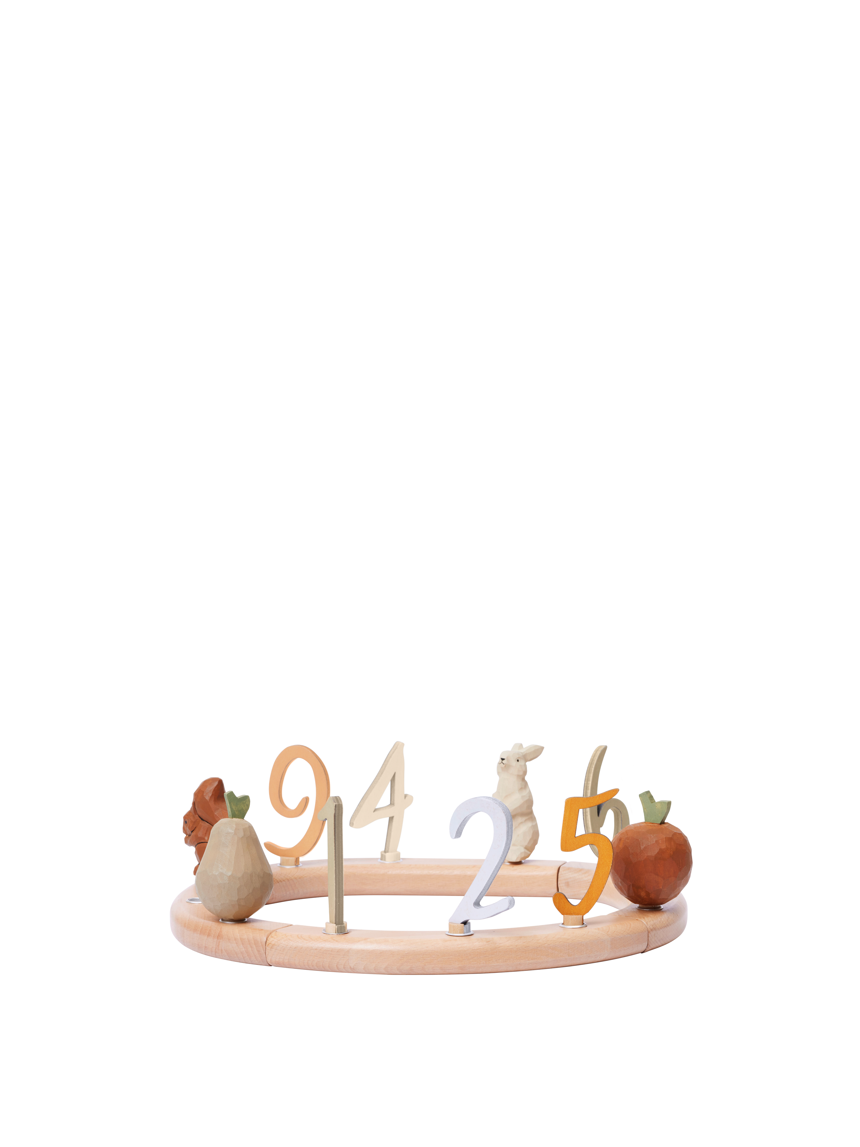 Sviečka LOOPI ružová