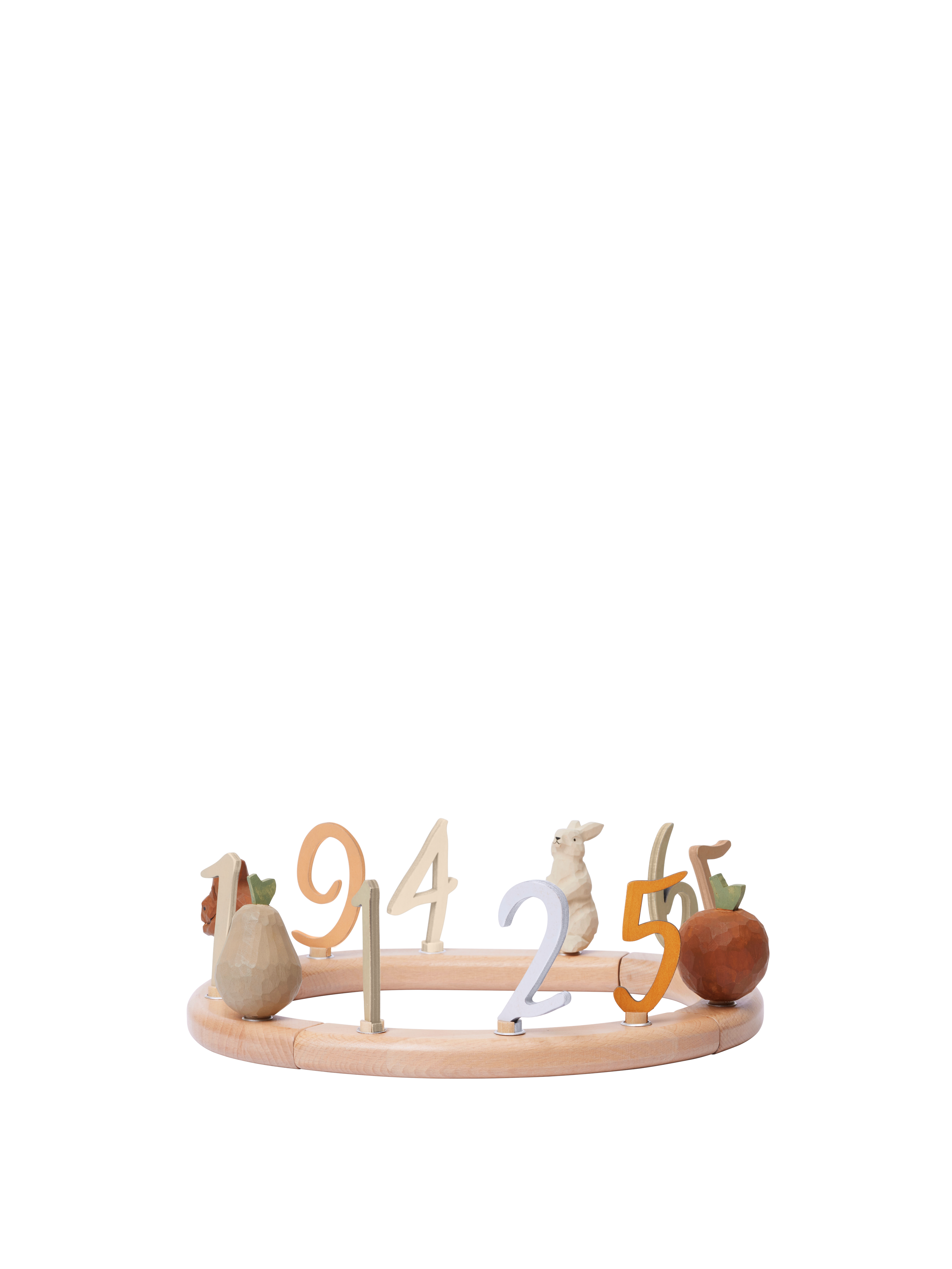 Sviečka LOOPI ružová