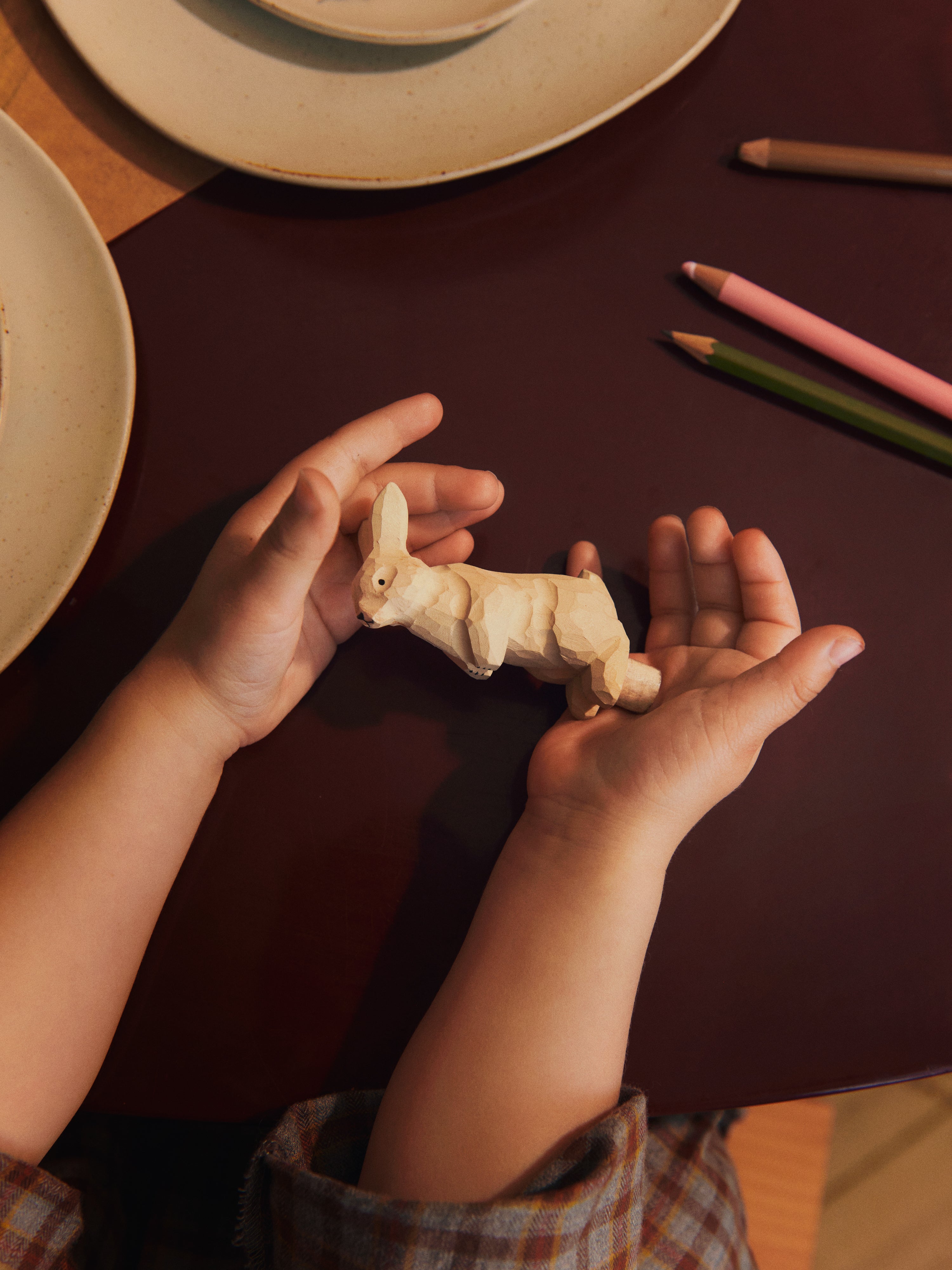 Sviečka LOOPI ružová