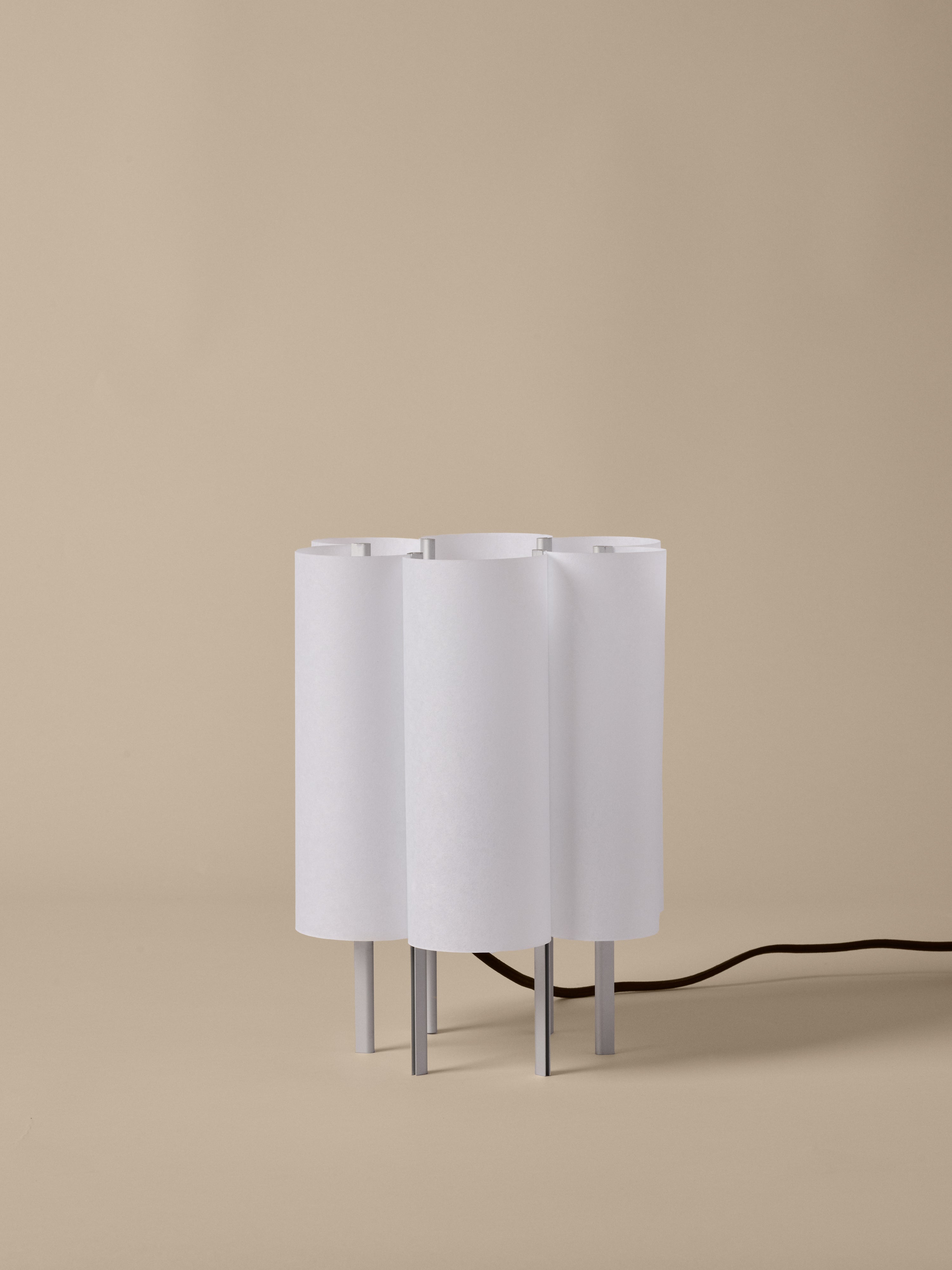 Stolná lampa BOE biela
