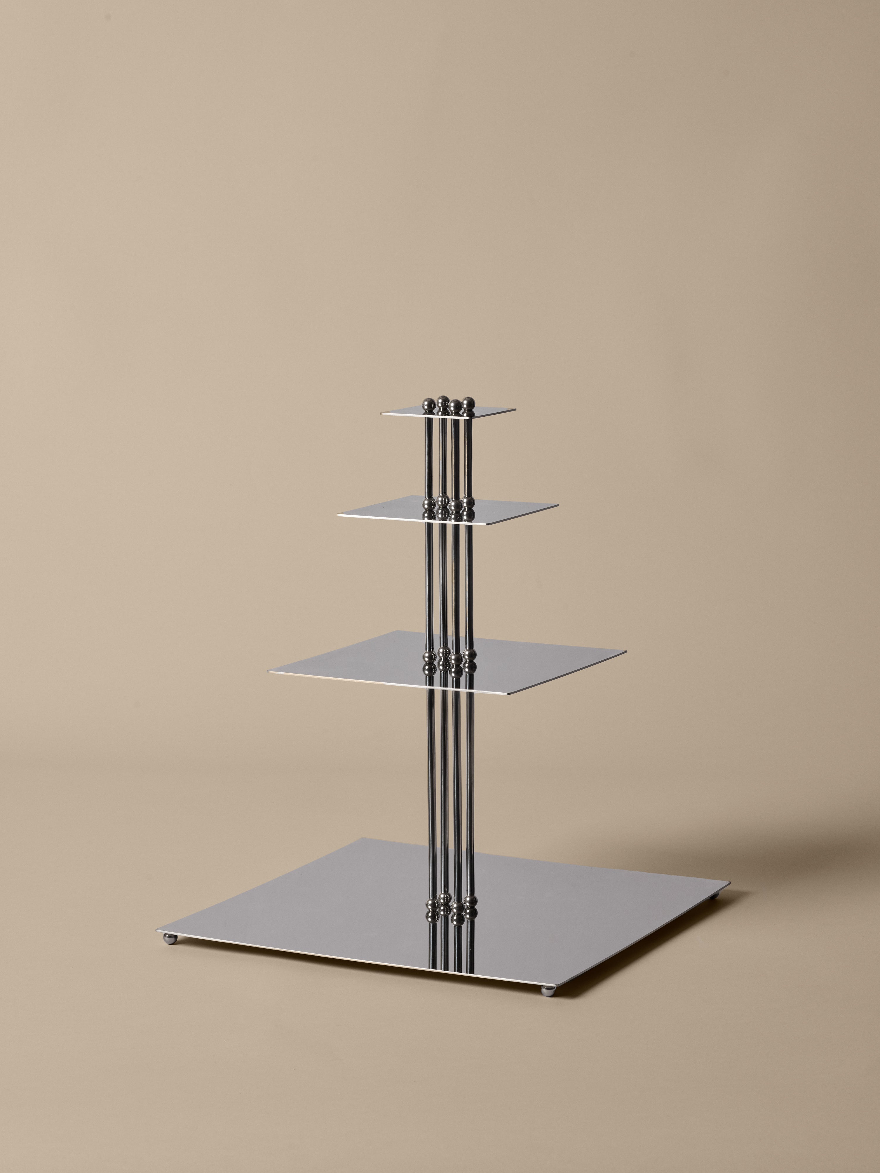 Etażerka ORBELLE stal nierdzewna