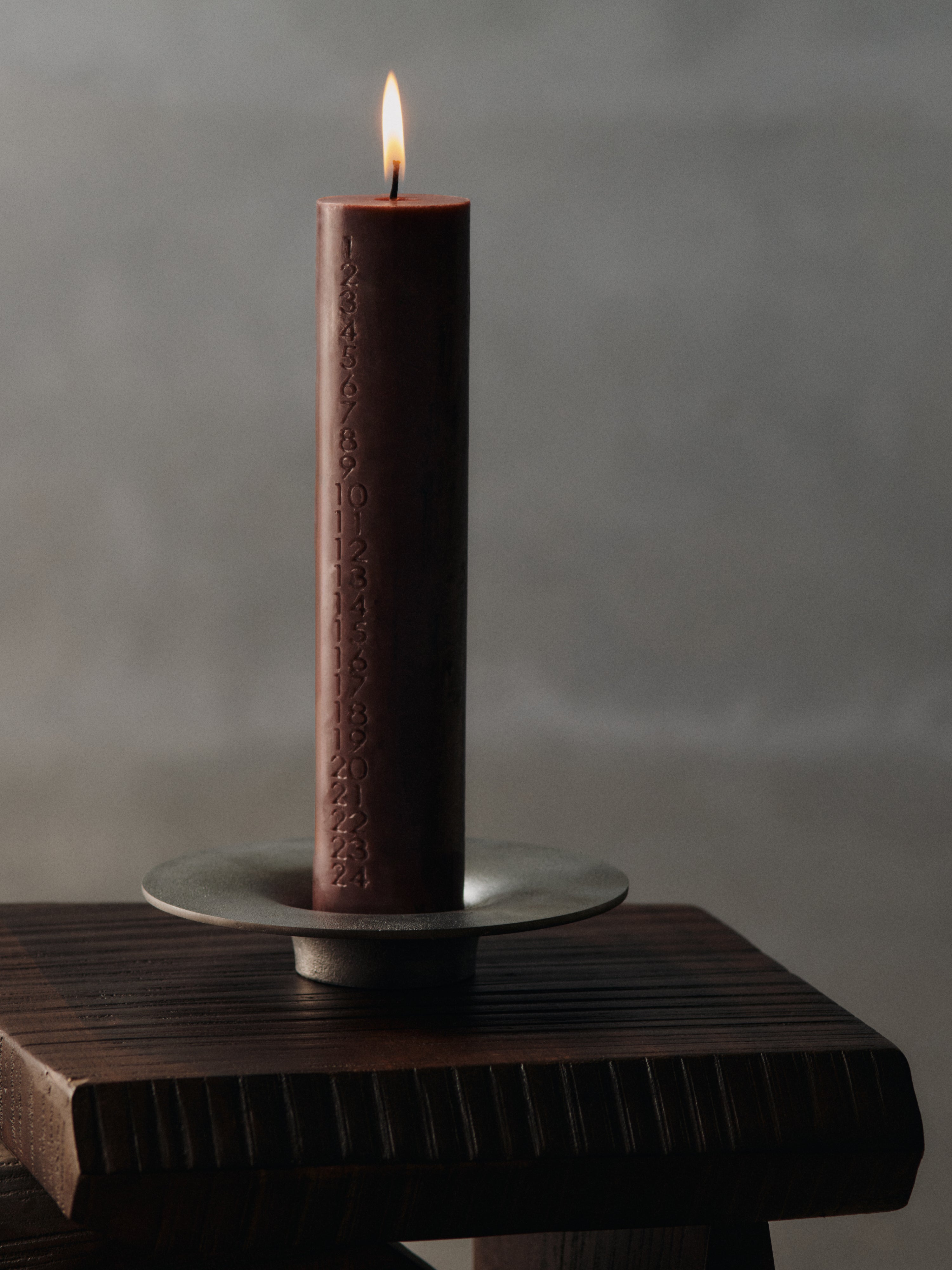 MURA Burgundy Advent Candle