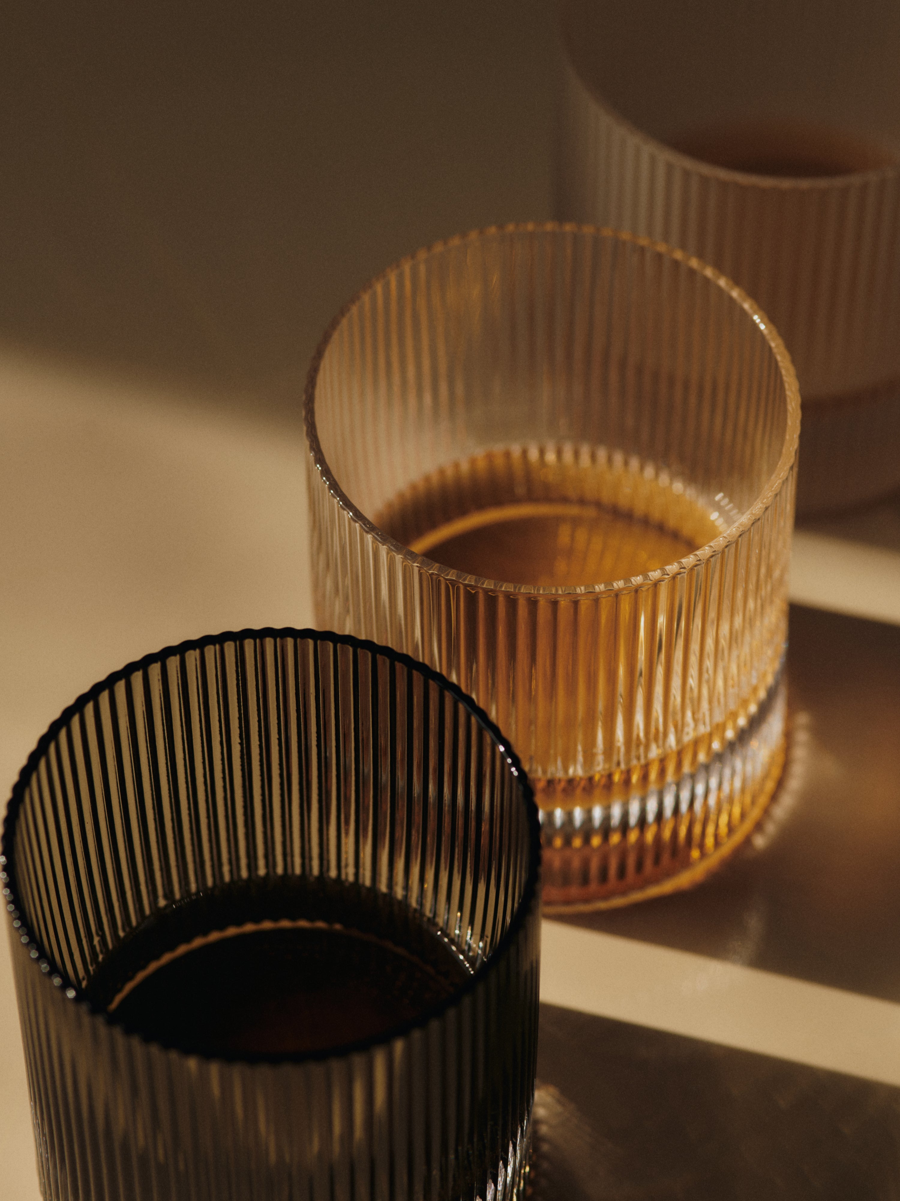 RIPPLE Set of Smoky Glasses