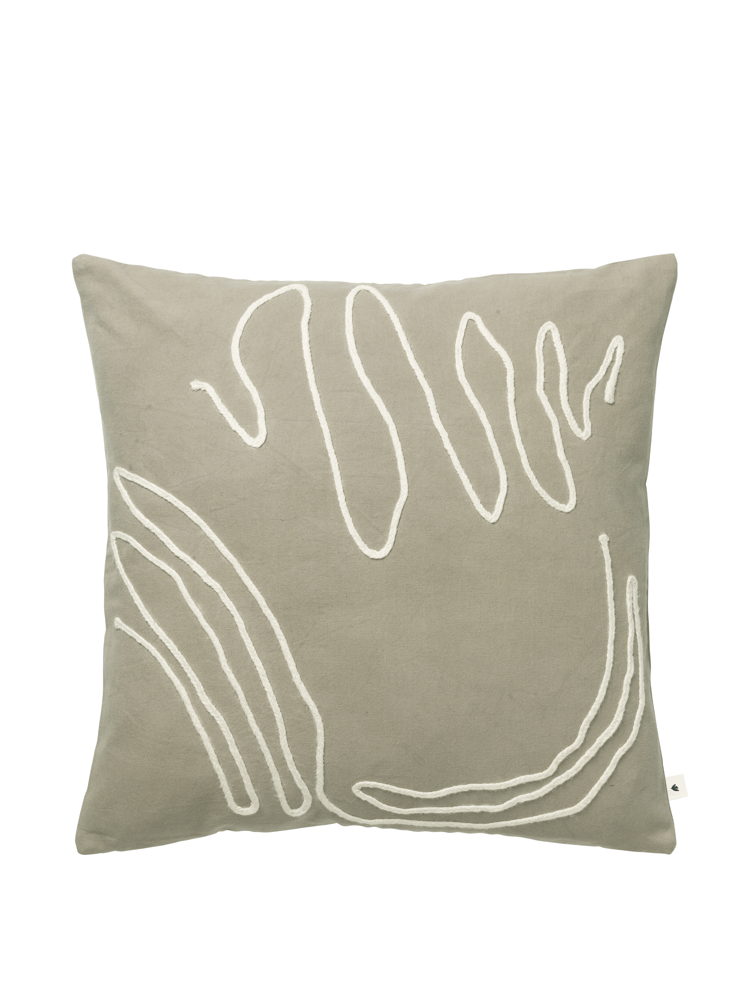 Decorative cushion JOT light green