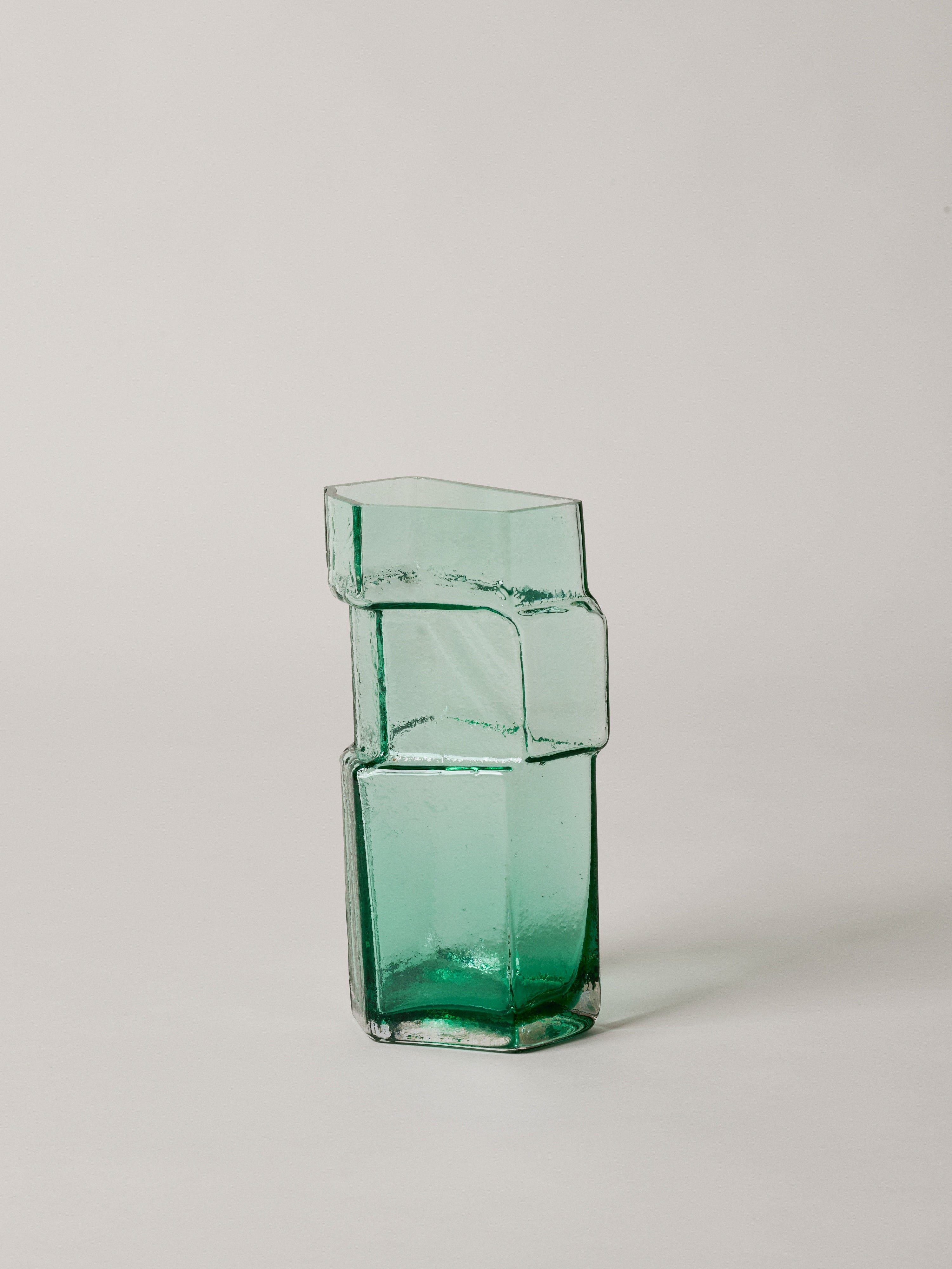 MURO vase green glass