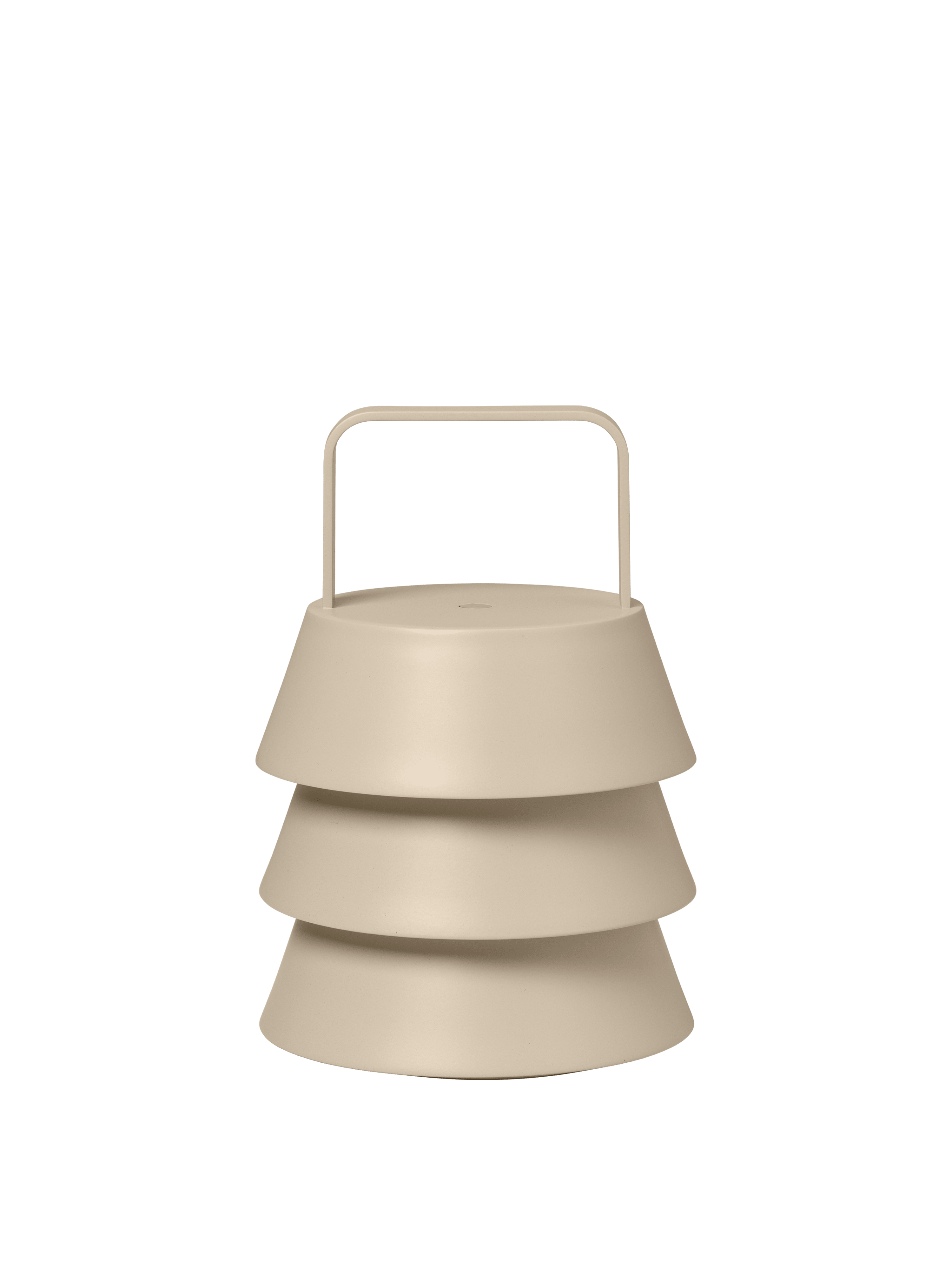 Prenosná lampa LUVER béžová
