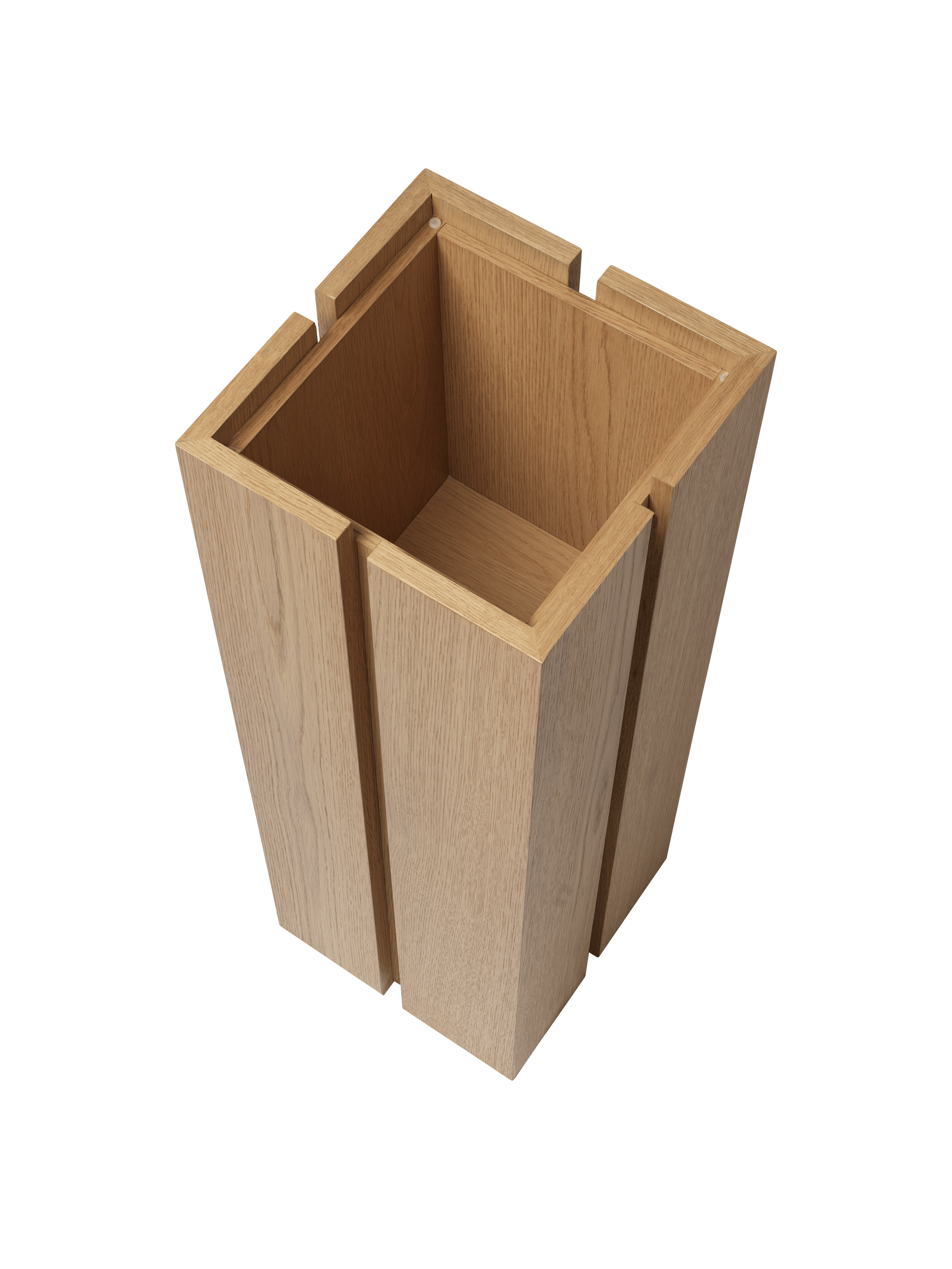 Bočný stolík PARCEL dubový dyha