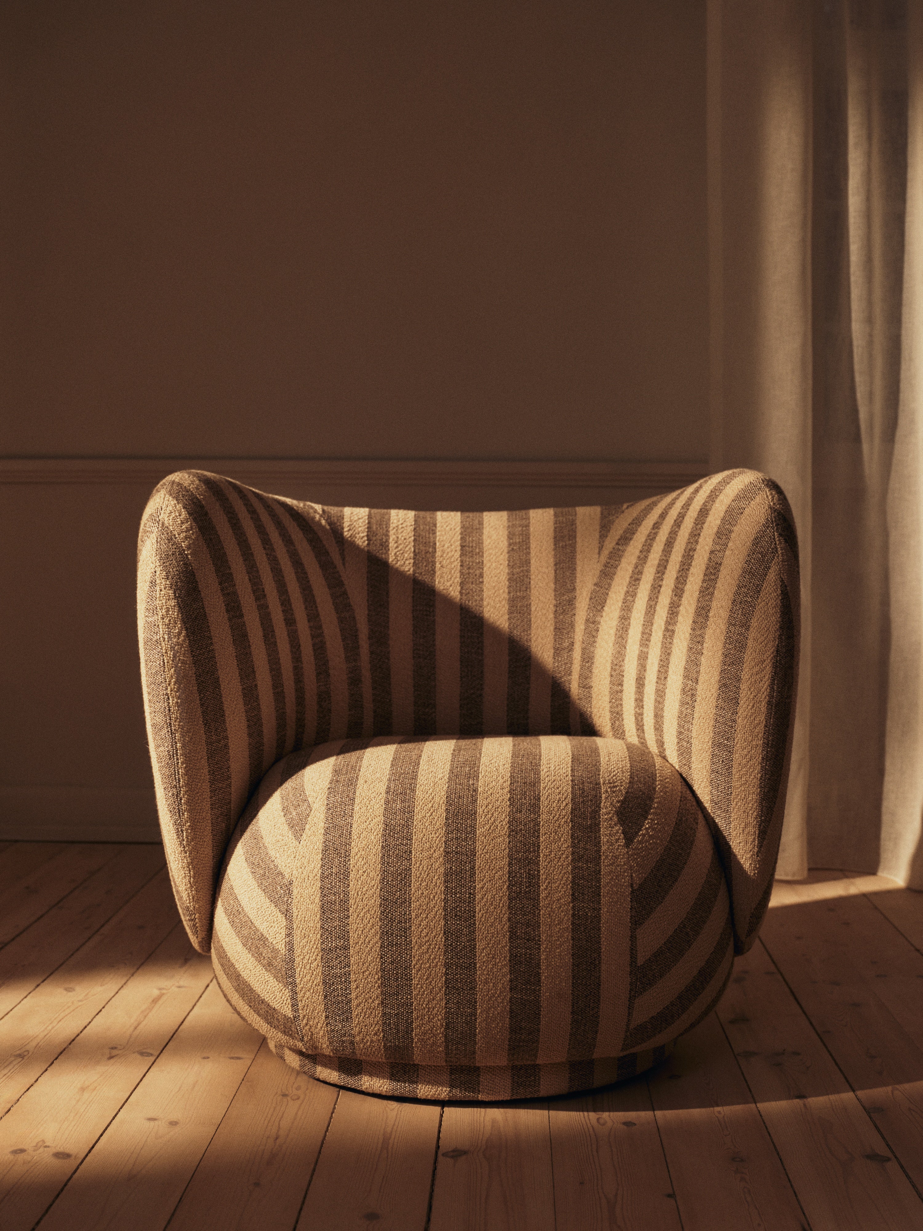 Kancelárske kreslo s podrúčkami RICO CASTORS Louisiana pieskové s rozbitou bielou