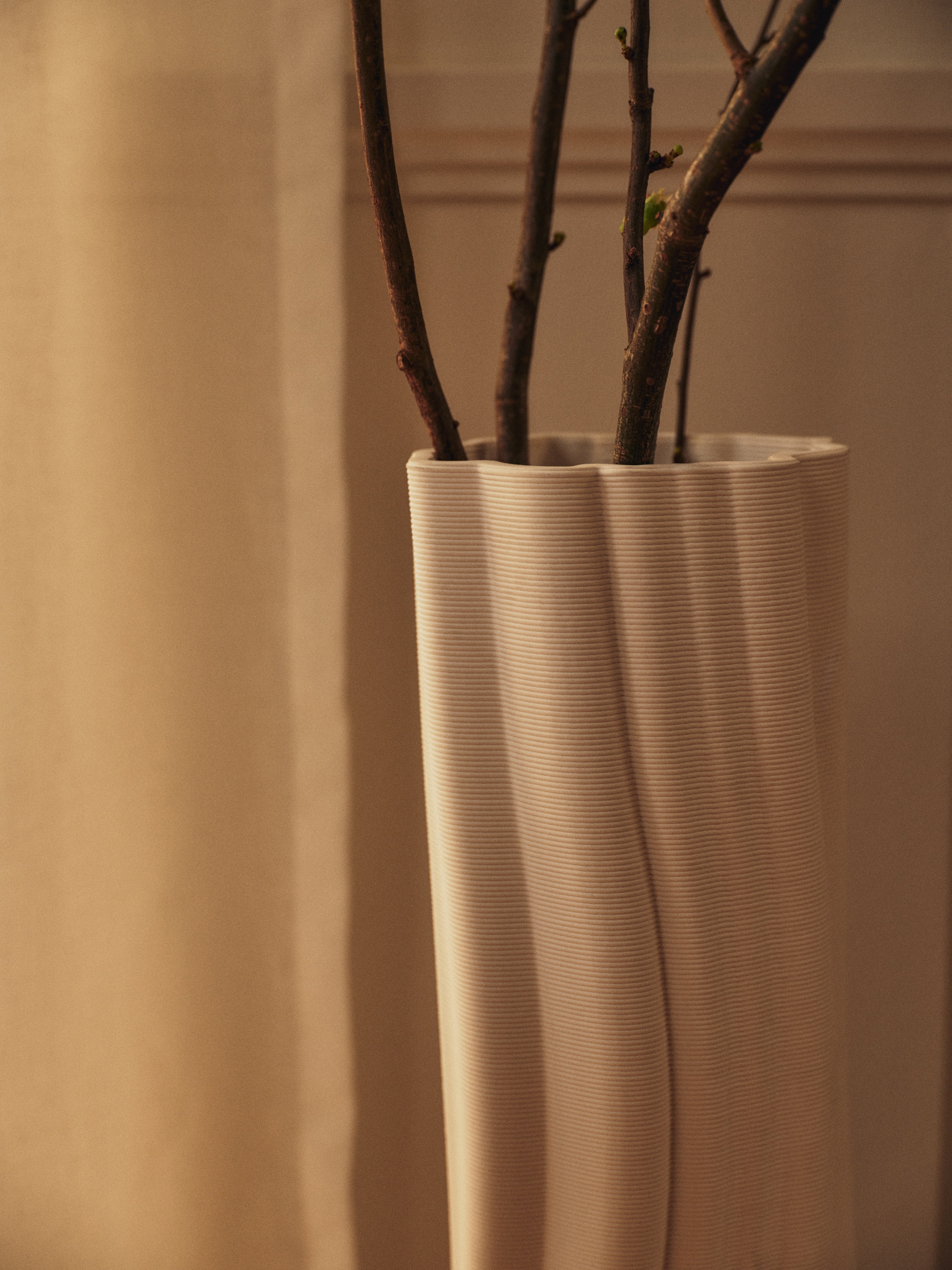 Váza RYLITH biela kamenina