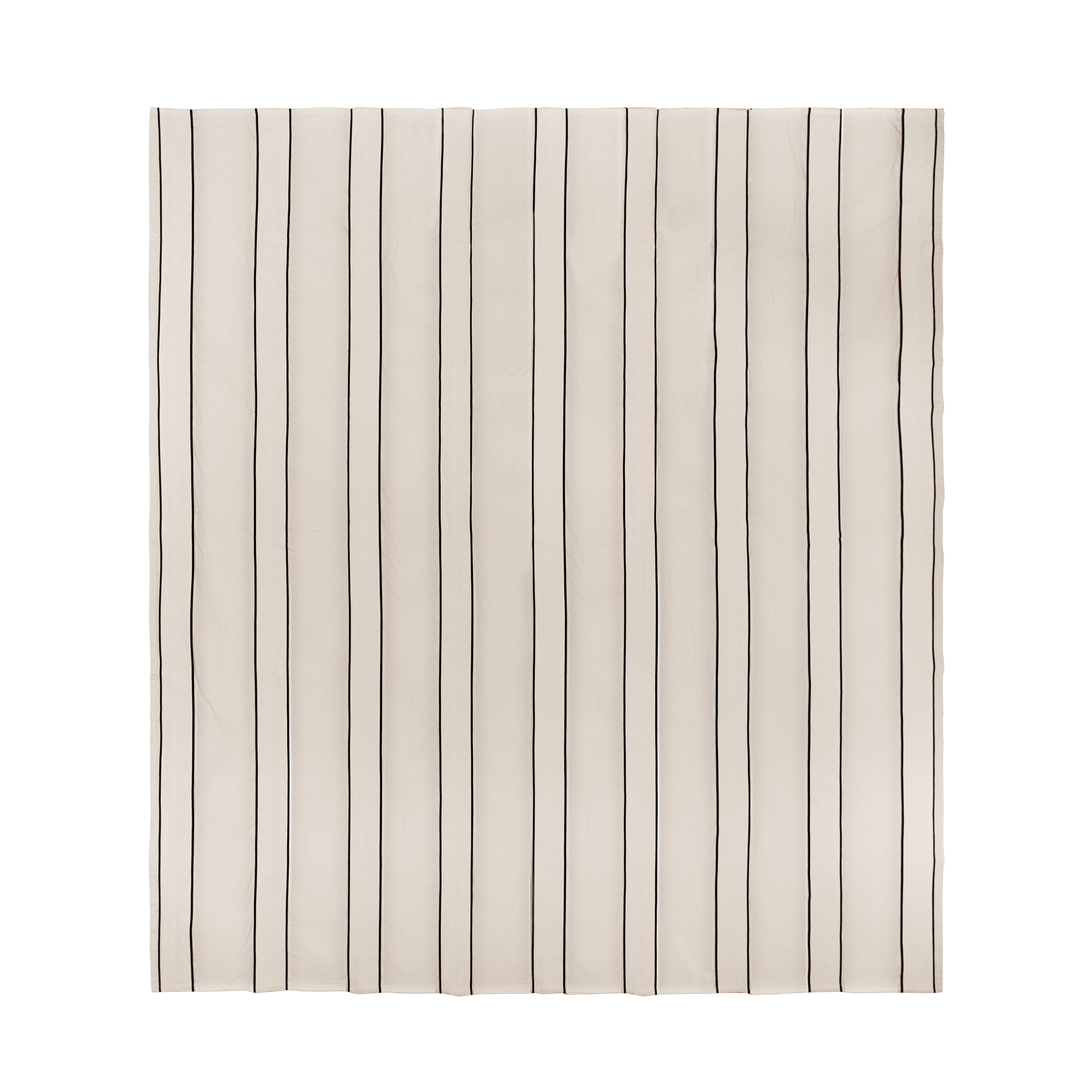 TWILL Duvet Cover Beige with Black