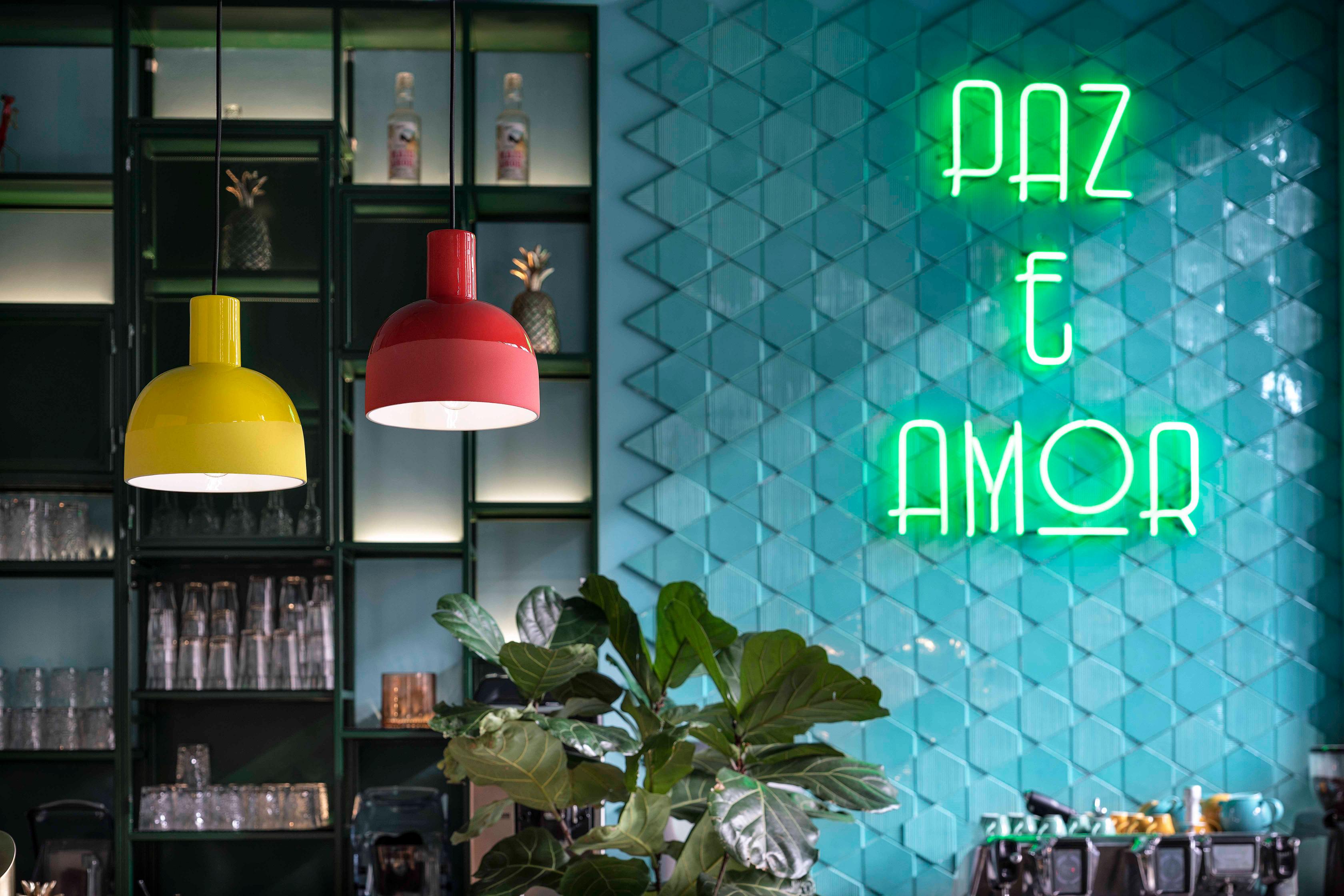 Závesná keramická lampa CAXIXI žltá