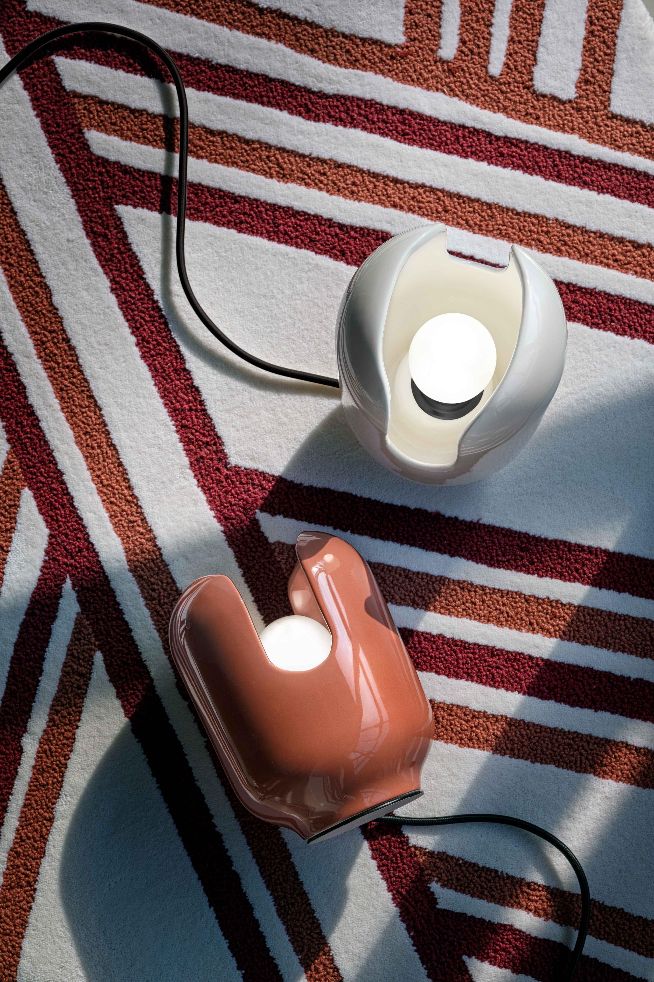 BATUCADA mocha ceramic table lamp