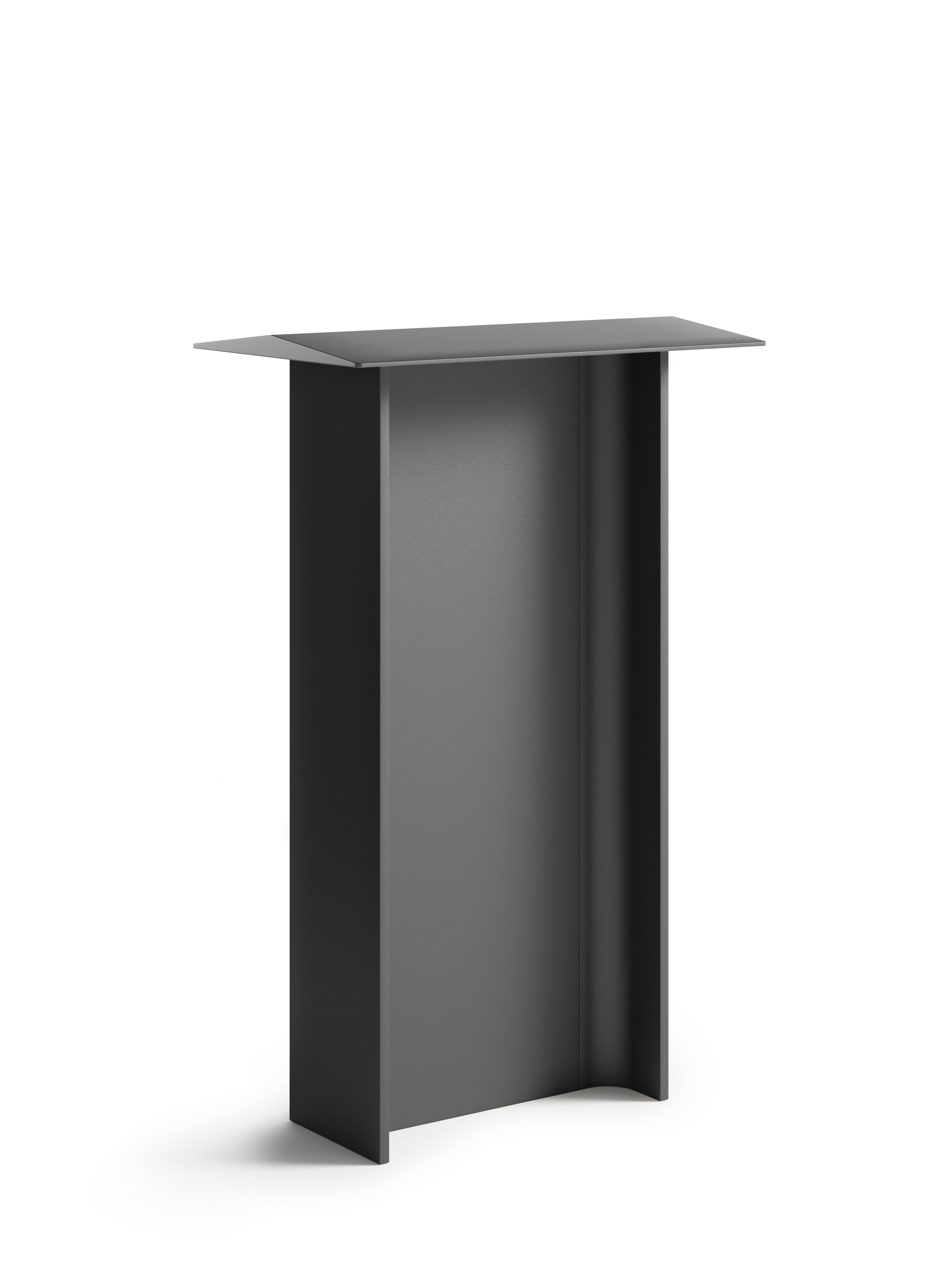 Exteriérová lampa FIENILE tmavosivá