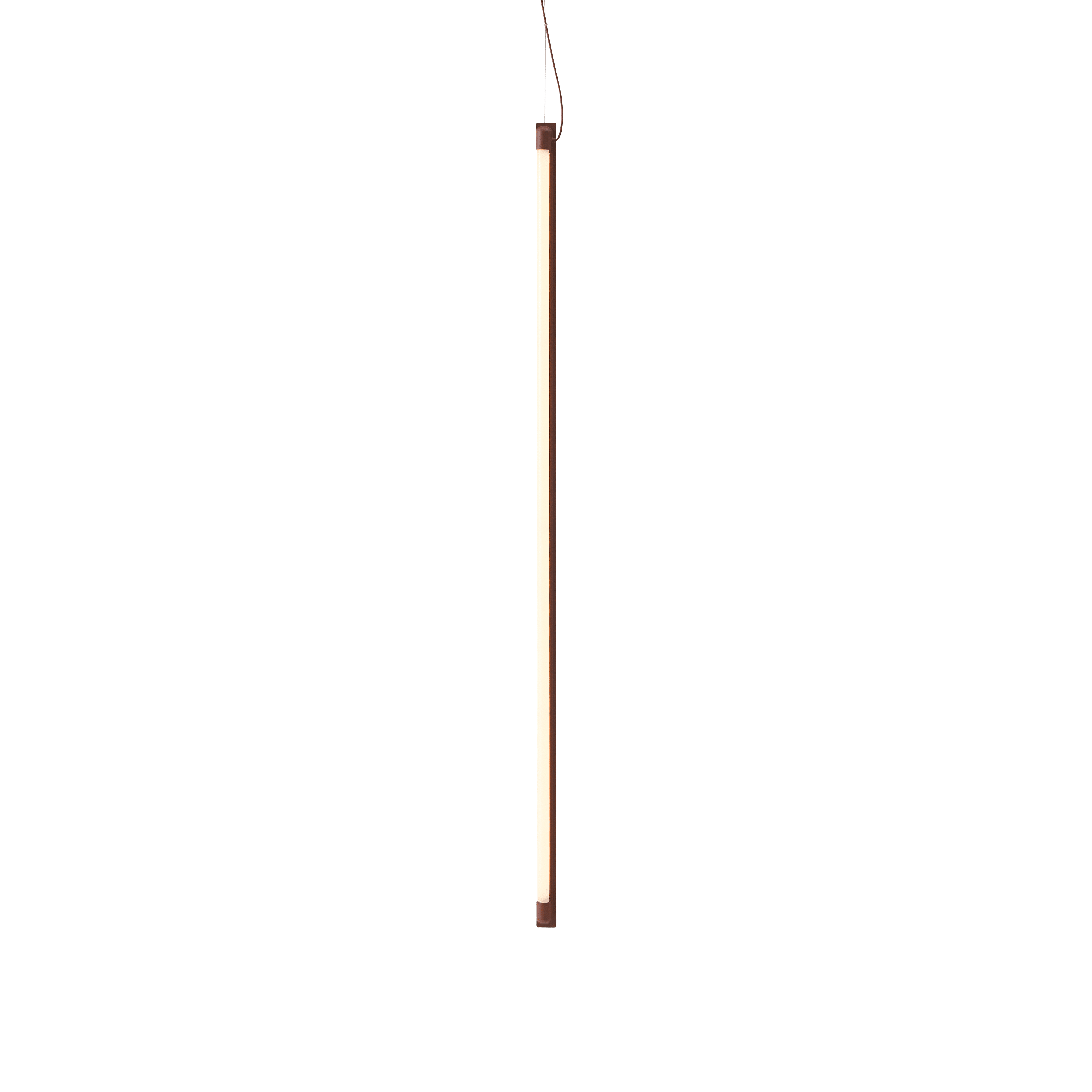 Závesná lampa FINE bordová