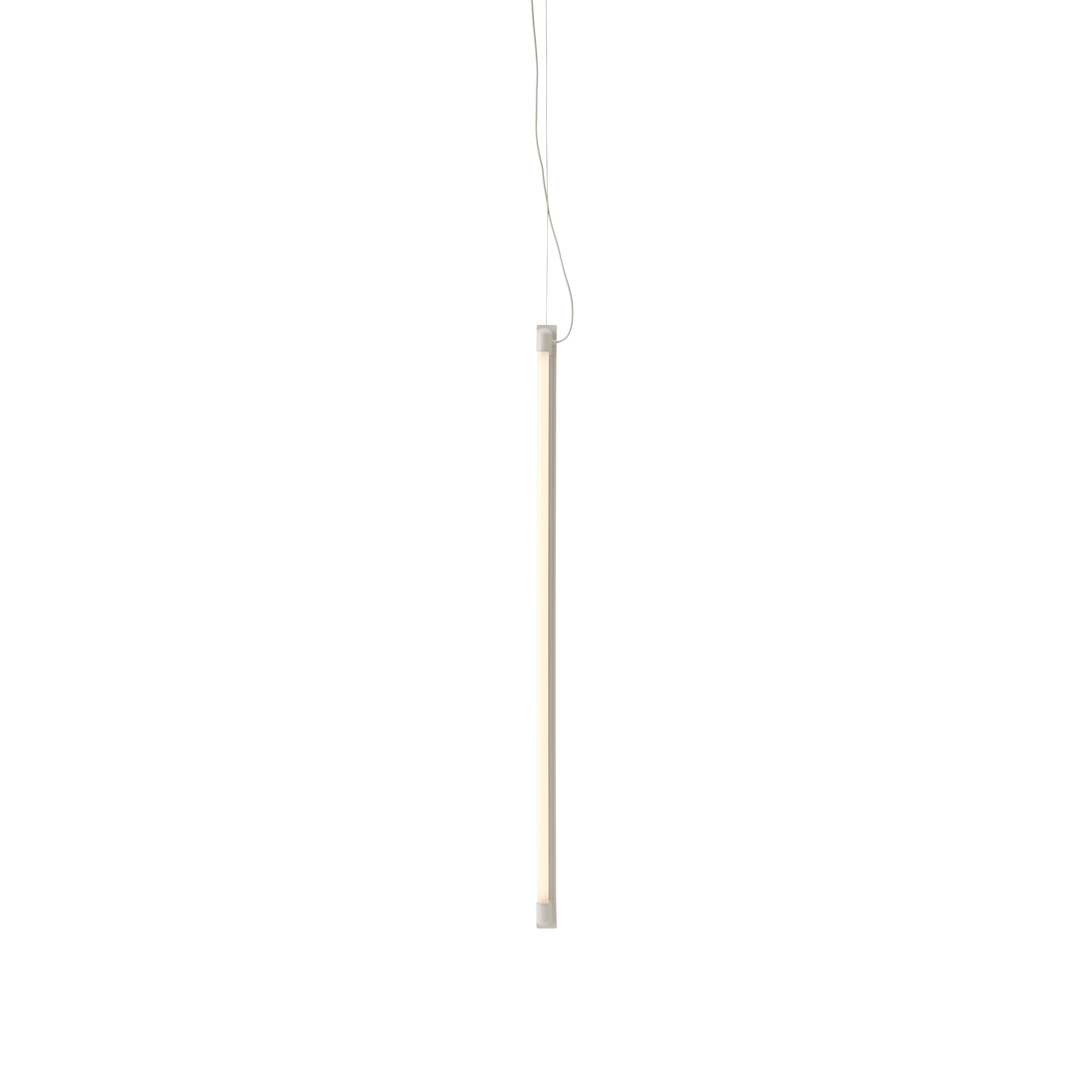 Závesná lampa FINE svetlosivá