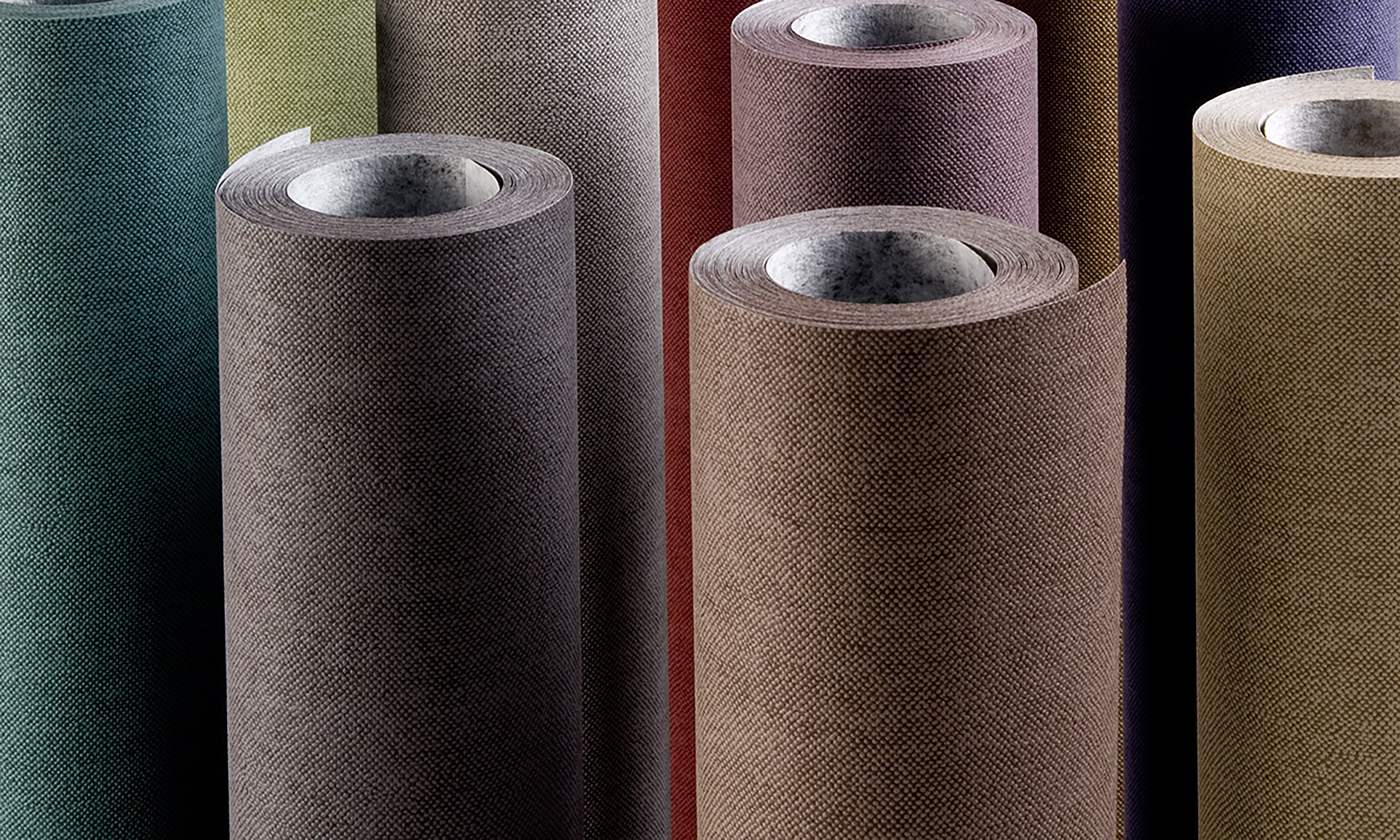 Tapeta so štruktúrou imitujúcou plátno LIN perlová