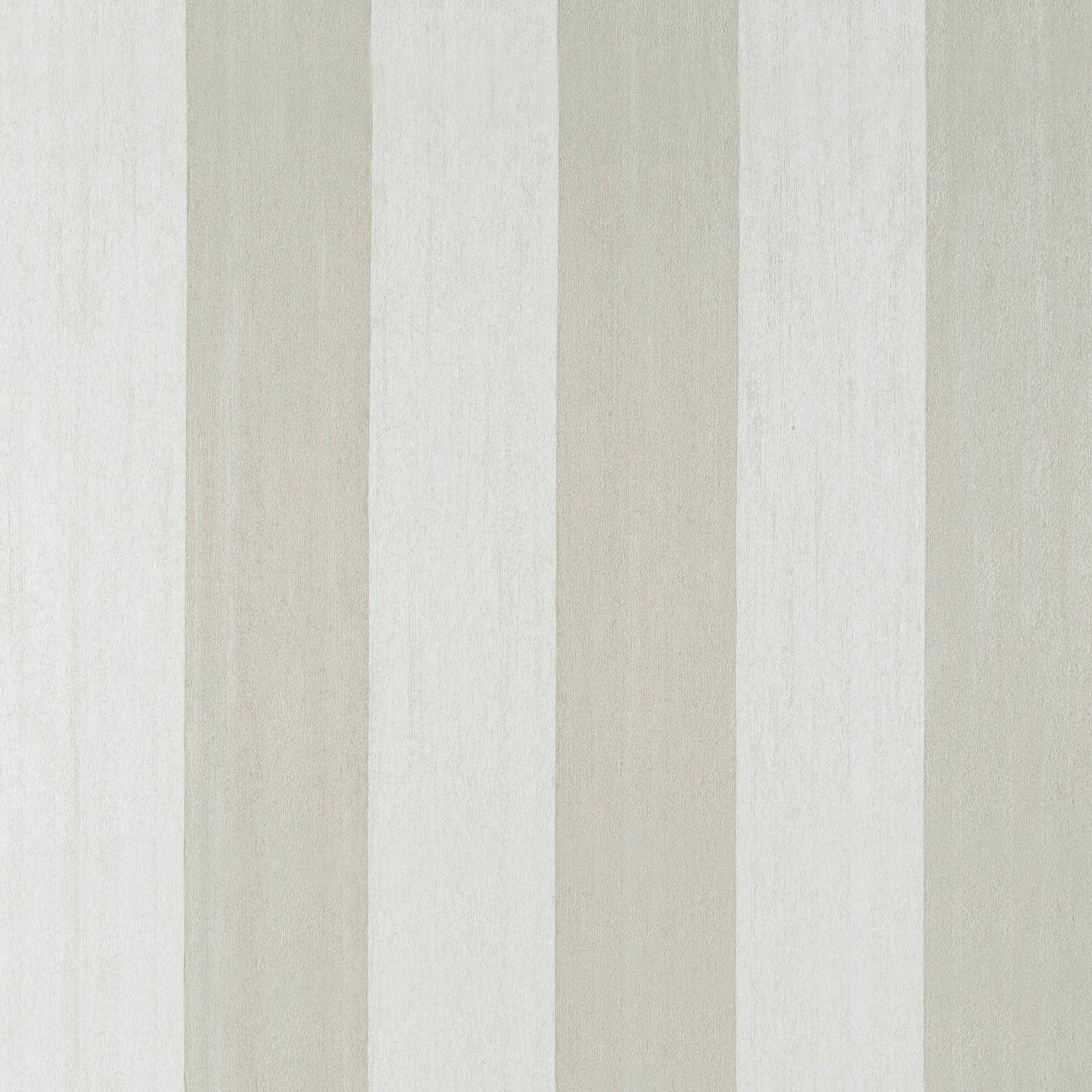 Textured wallpaper resembling canvas with a striped pattern in white and beige
