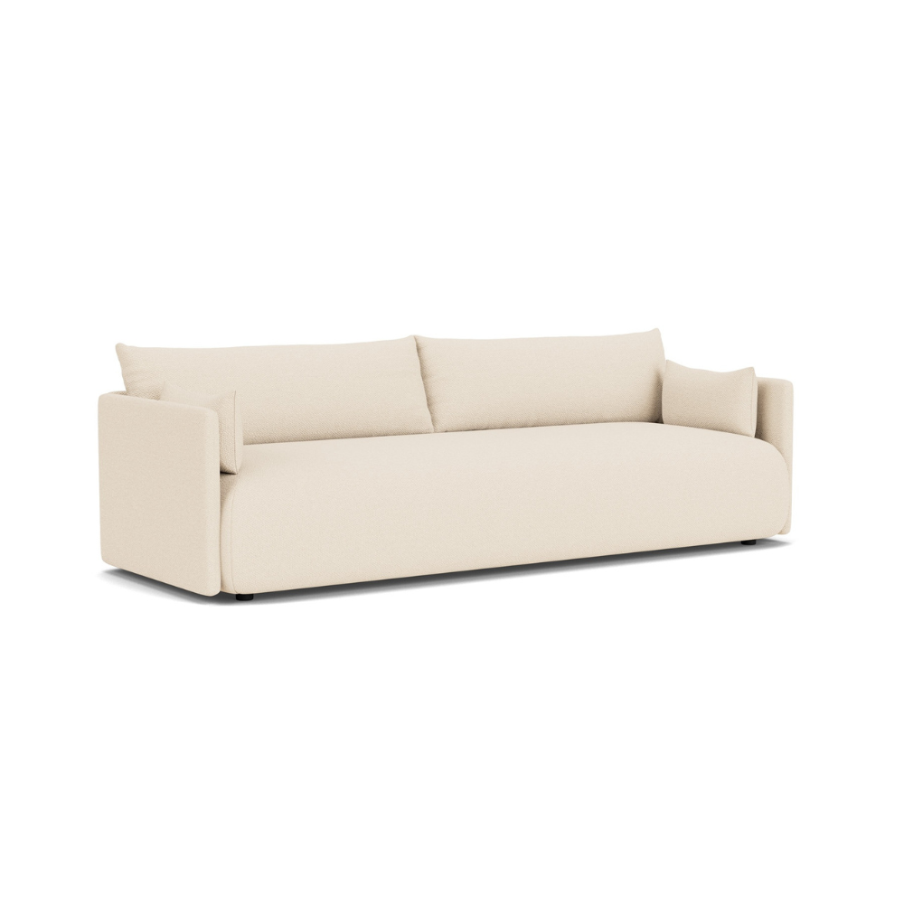 3-seater OFFSET sofa cream