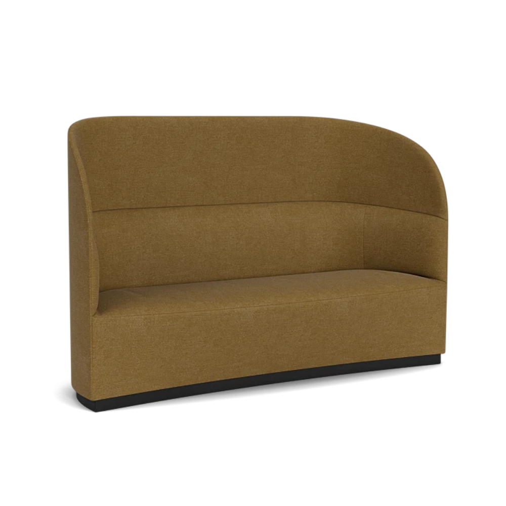 TEAROOM mustard high-back sofa