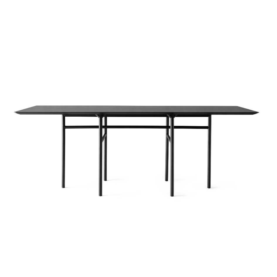 Stół SNAREGADE czarny fornir dębowy