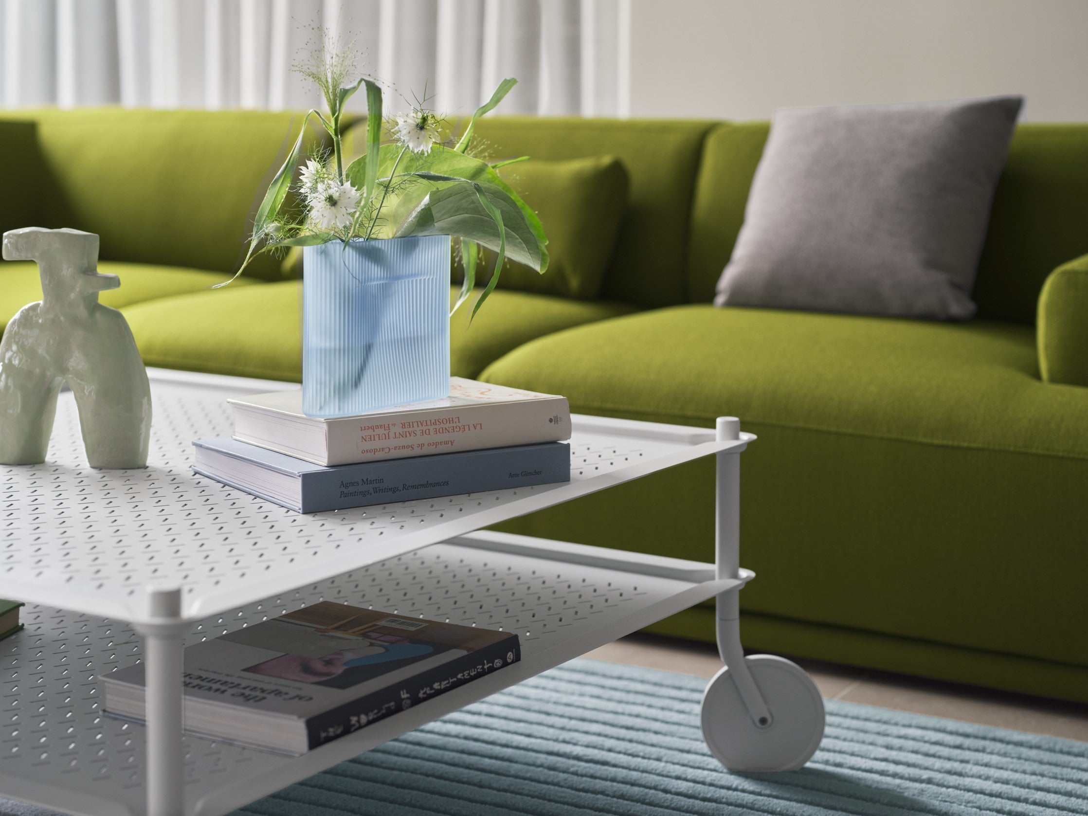 Koberec RELEVO tmavozelený