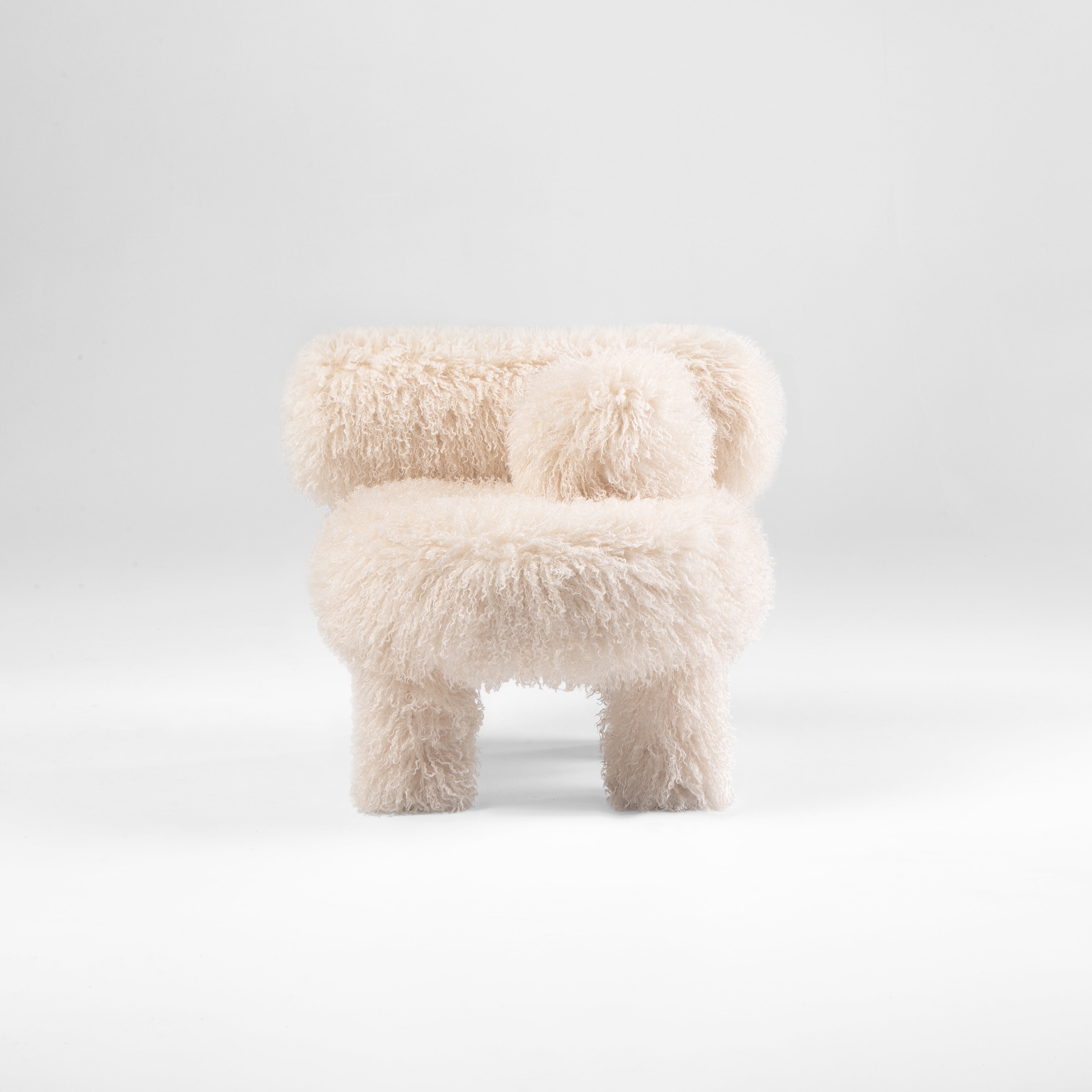 Children's Armchair BABY GROPIUS CS1 - FLUFFY EDITION artificial fur