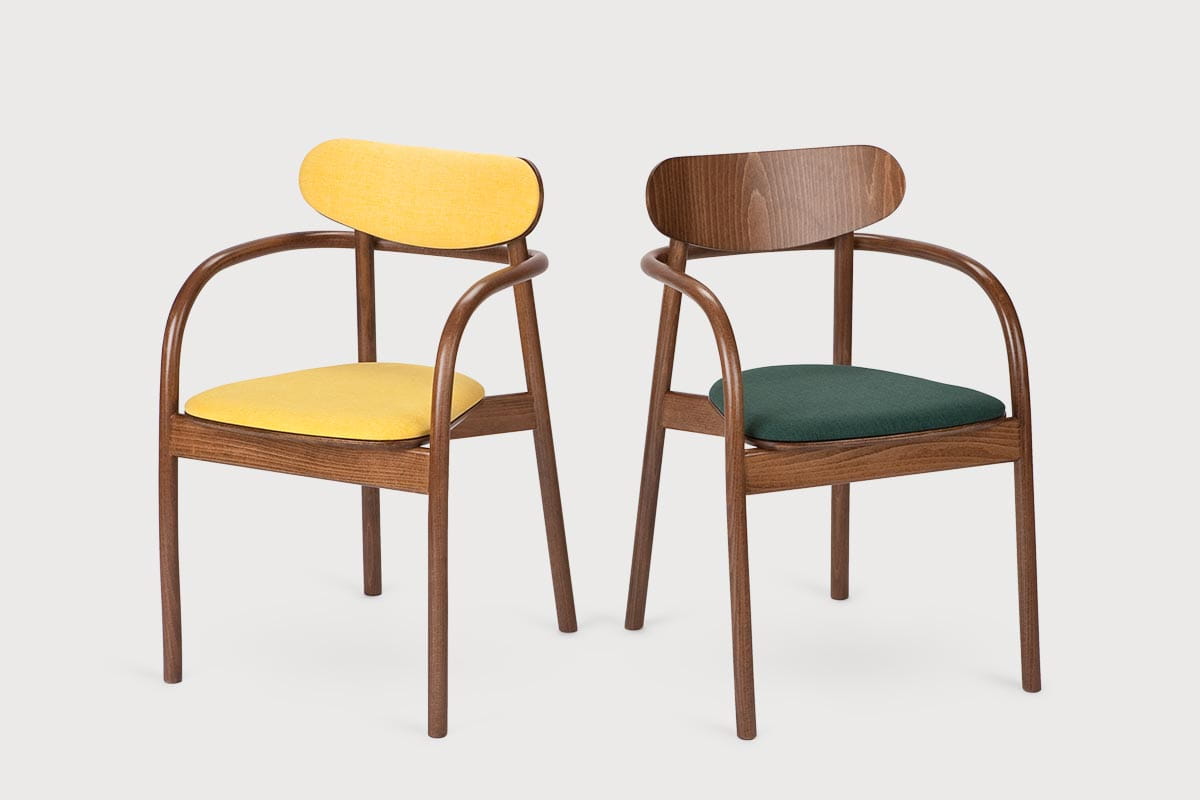 Fotel LA BENDA B-2960 bukové drevo