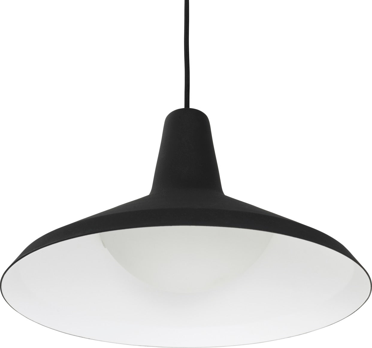 Závesná lampa G-10 čierna