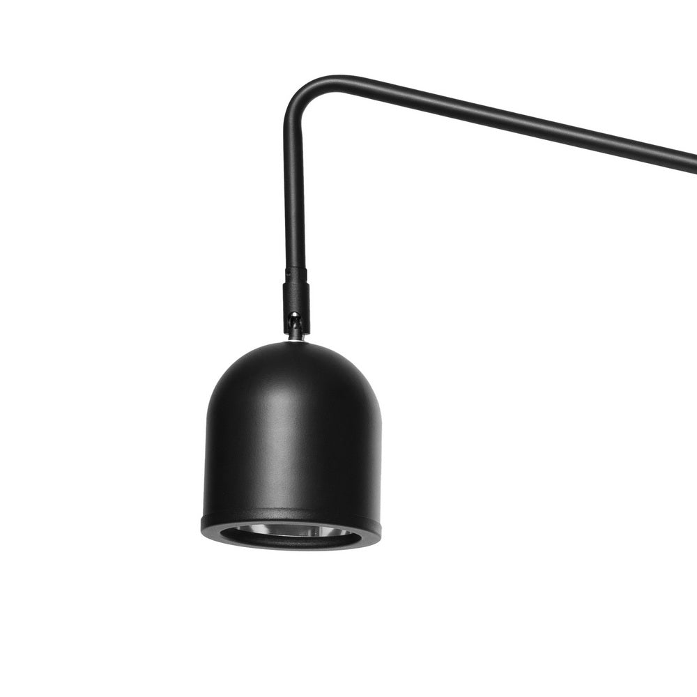 Nástenná lampa GASPAR čierna