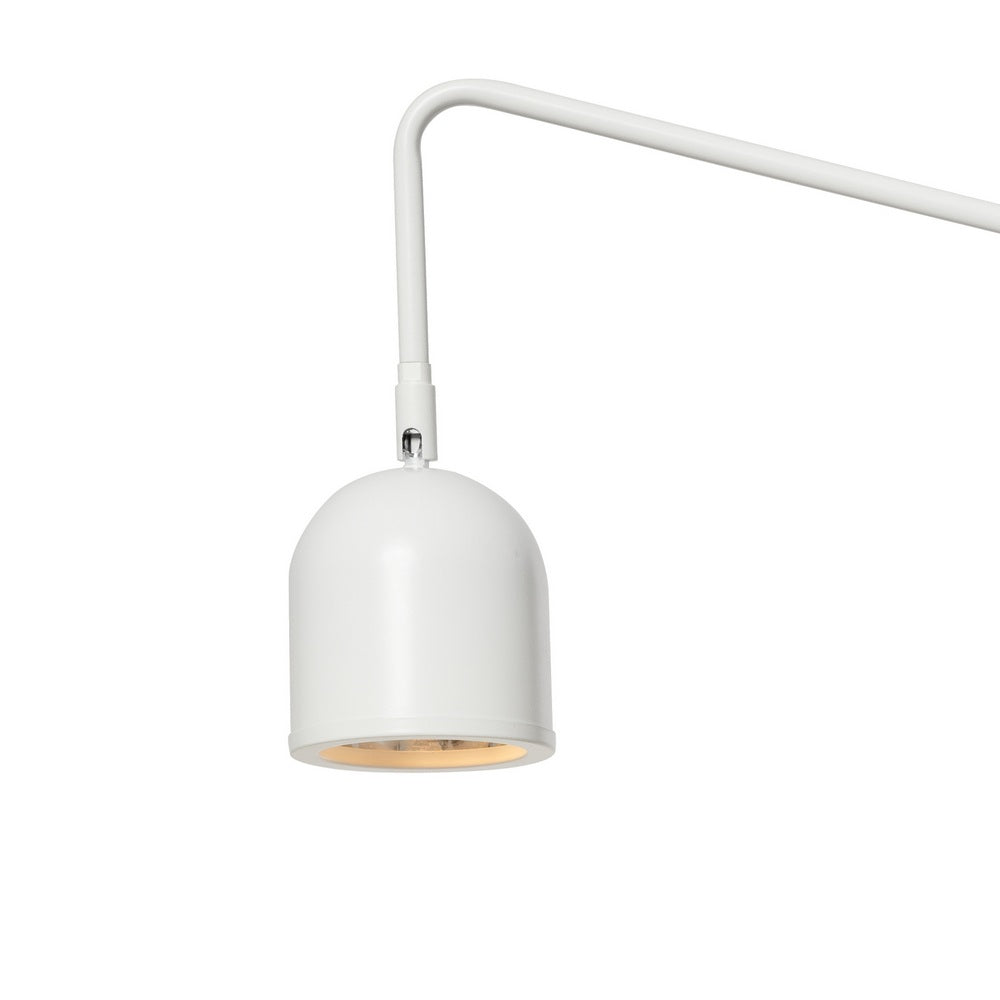 Nástenná lampa GASPAR biela