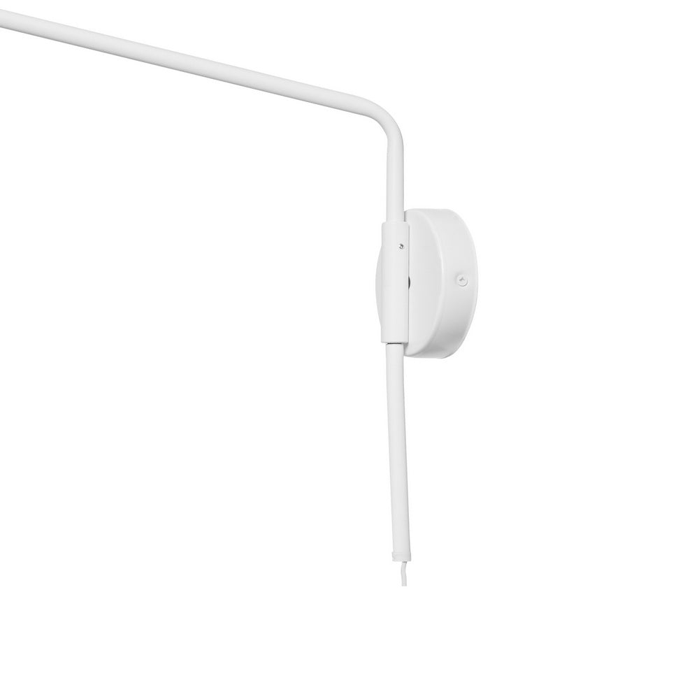 Nástenná lampa GASPAR biela