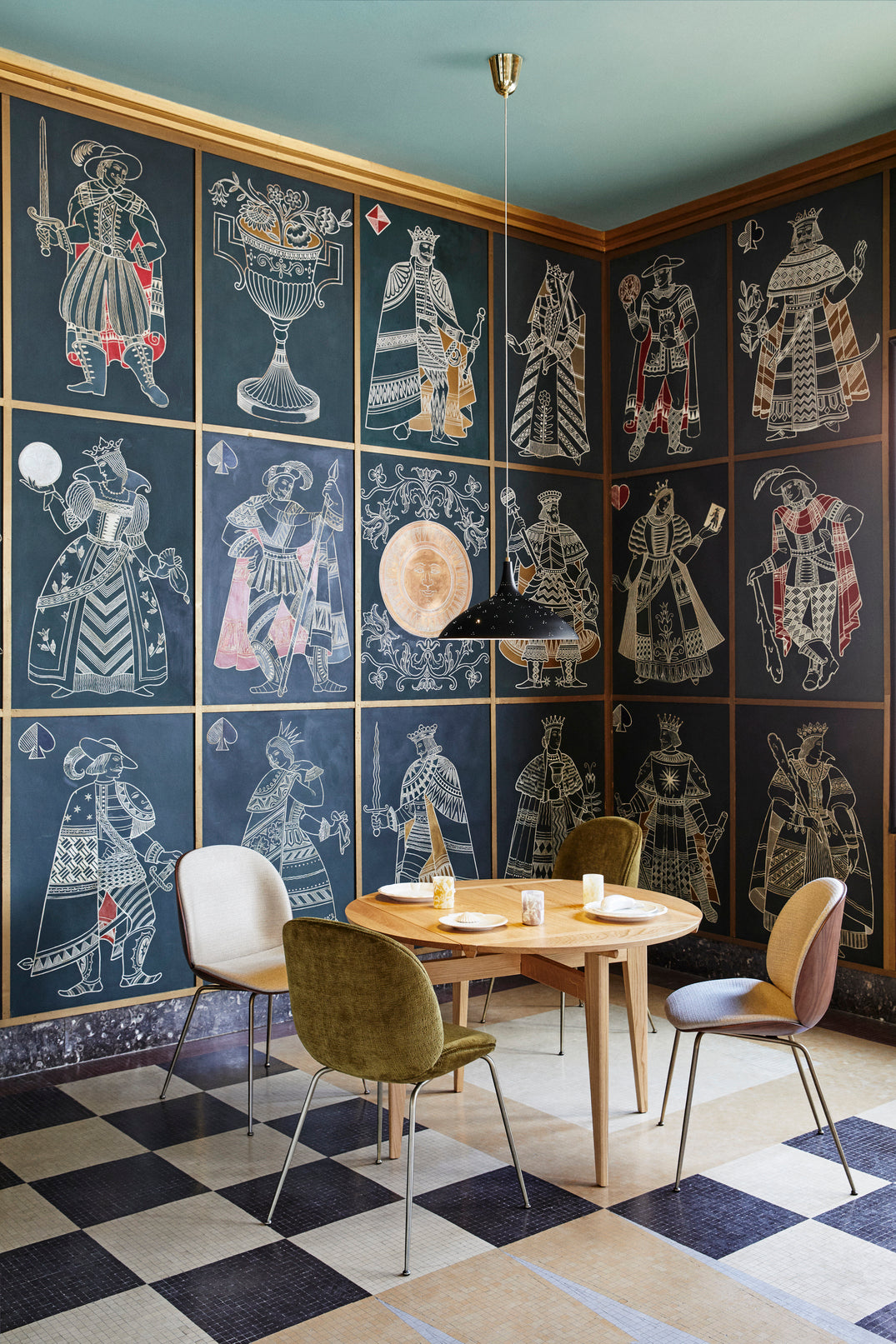 Extendable table B-TABLE walnut wood