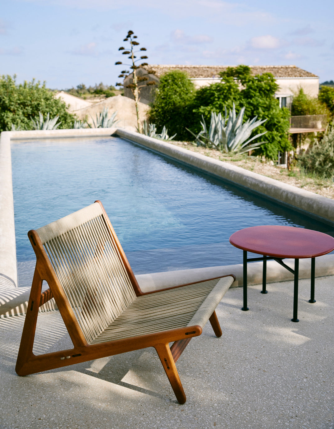 Záhradné kreslo MR01 z iroko dreva