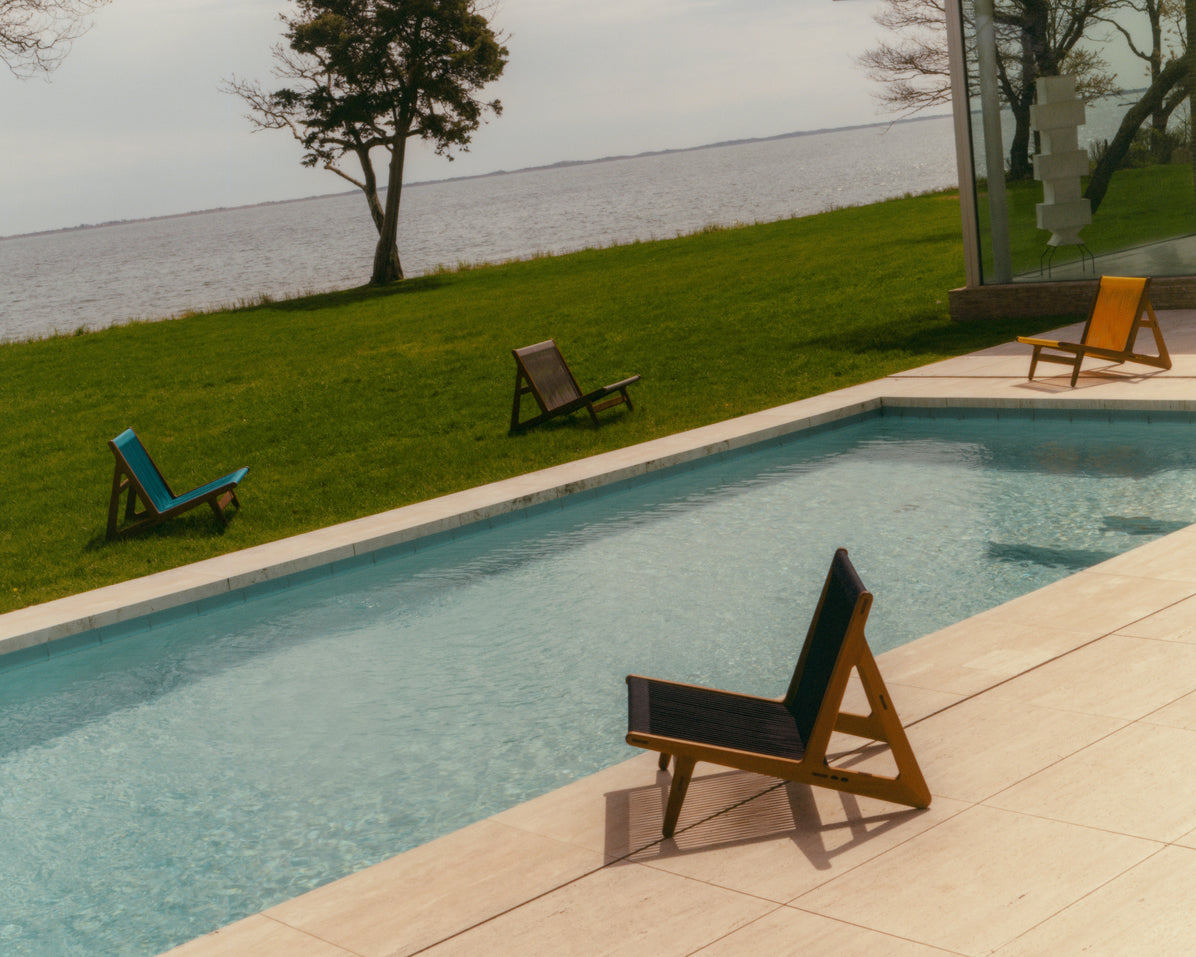 Záhradné kreslo MR01 z iroko dreva