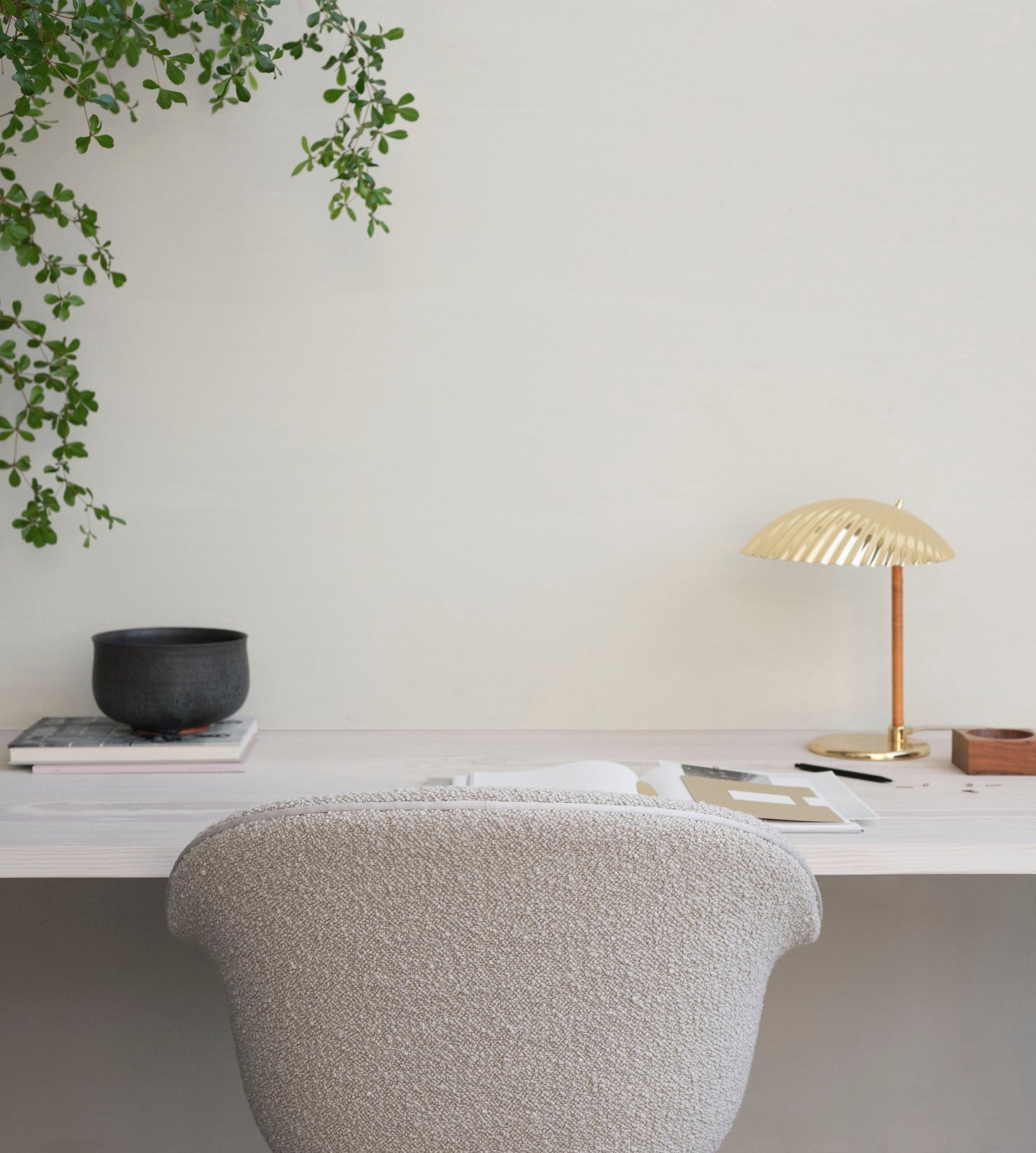 Stolná lampa 5321 leštený mosadz