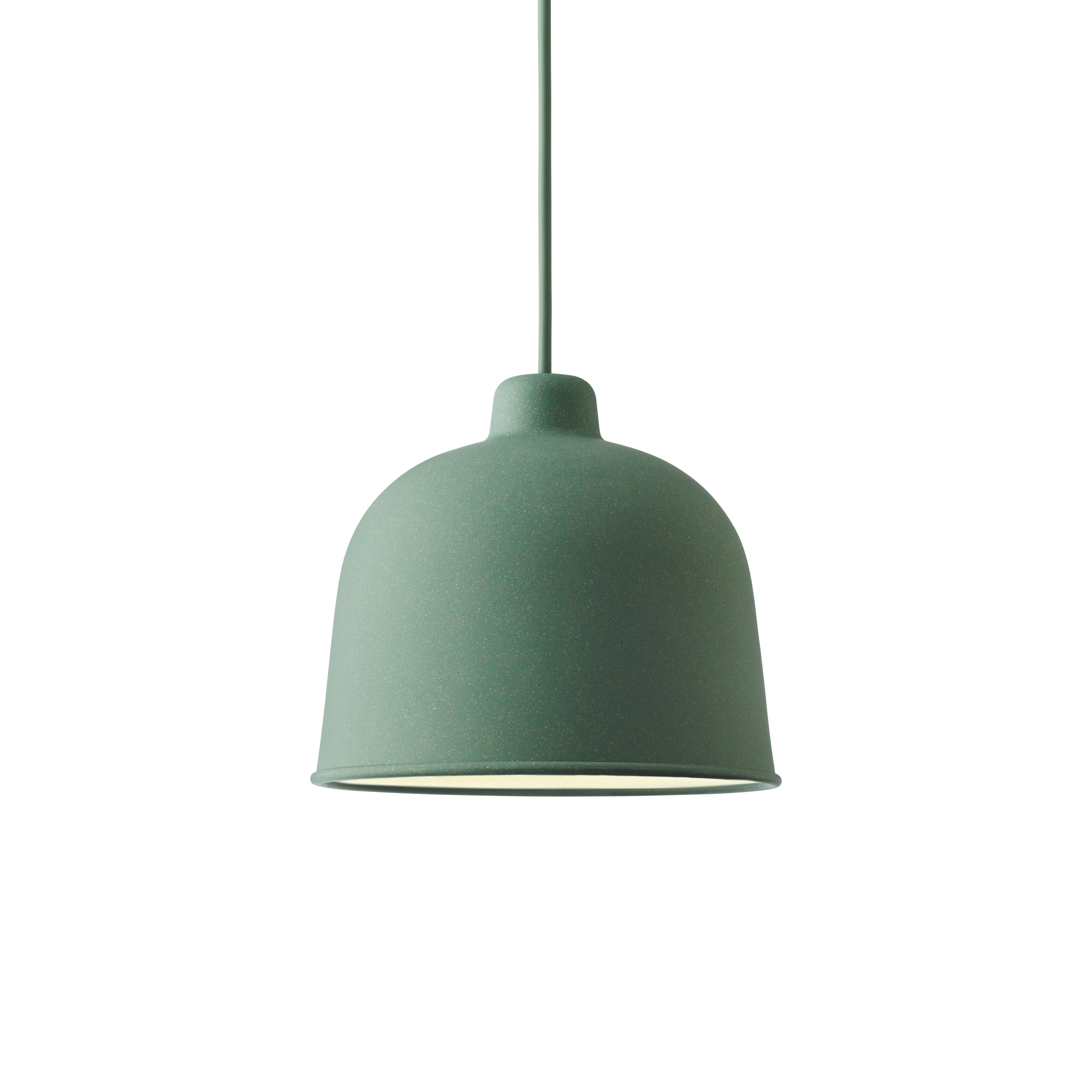 Závesná lampa GRAIN špinavá zelená