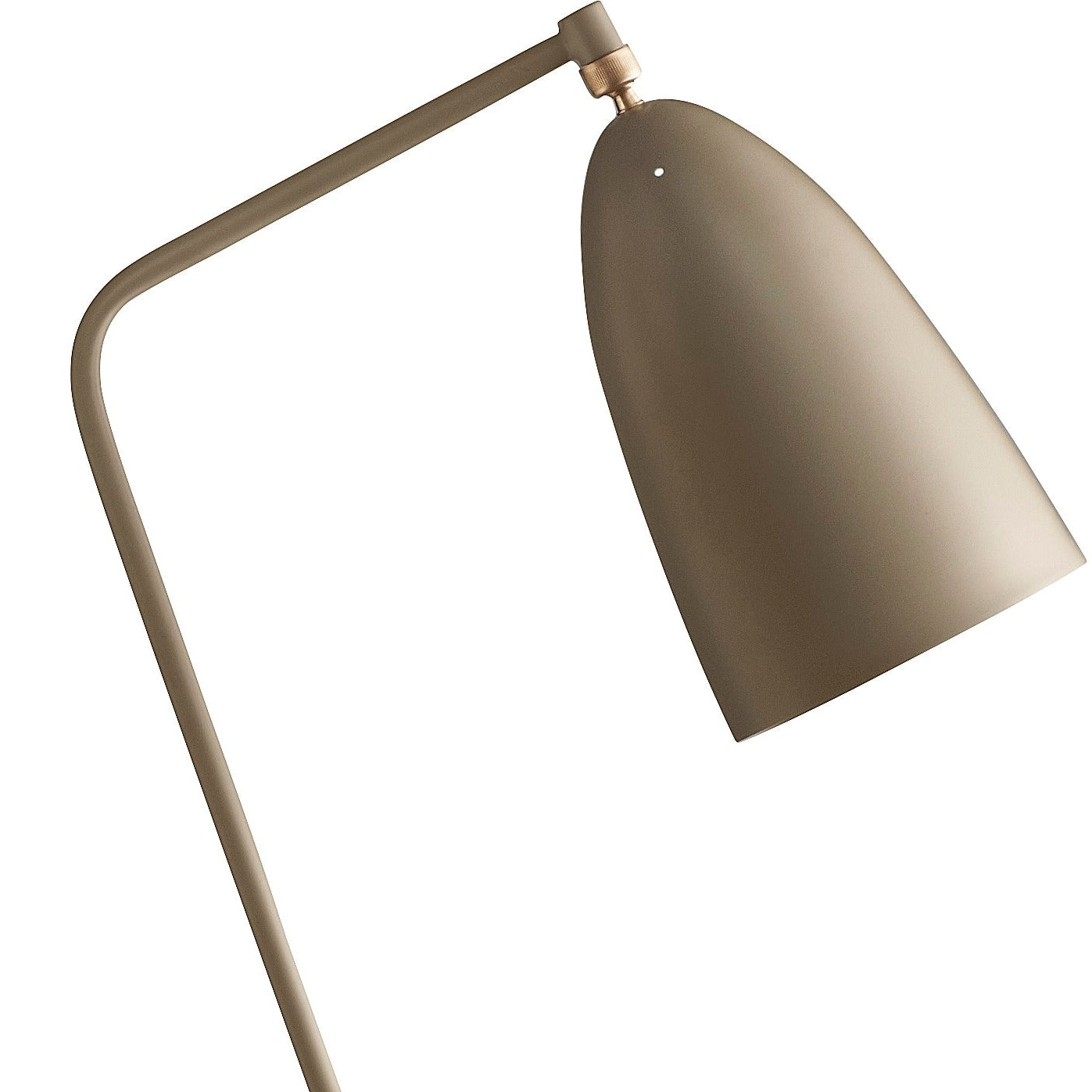 Stojaca lampa na čítanie GRÄSHOPPA béžová trojnožka