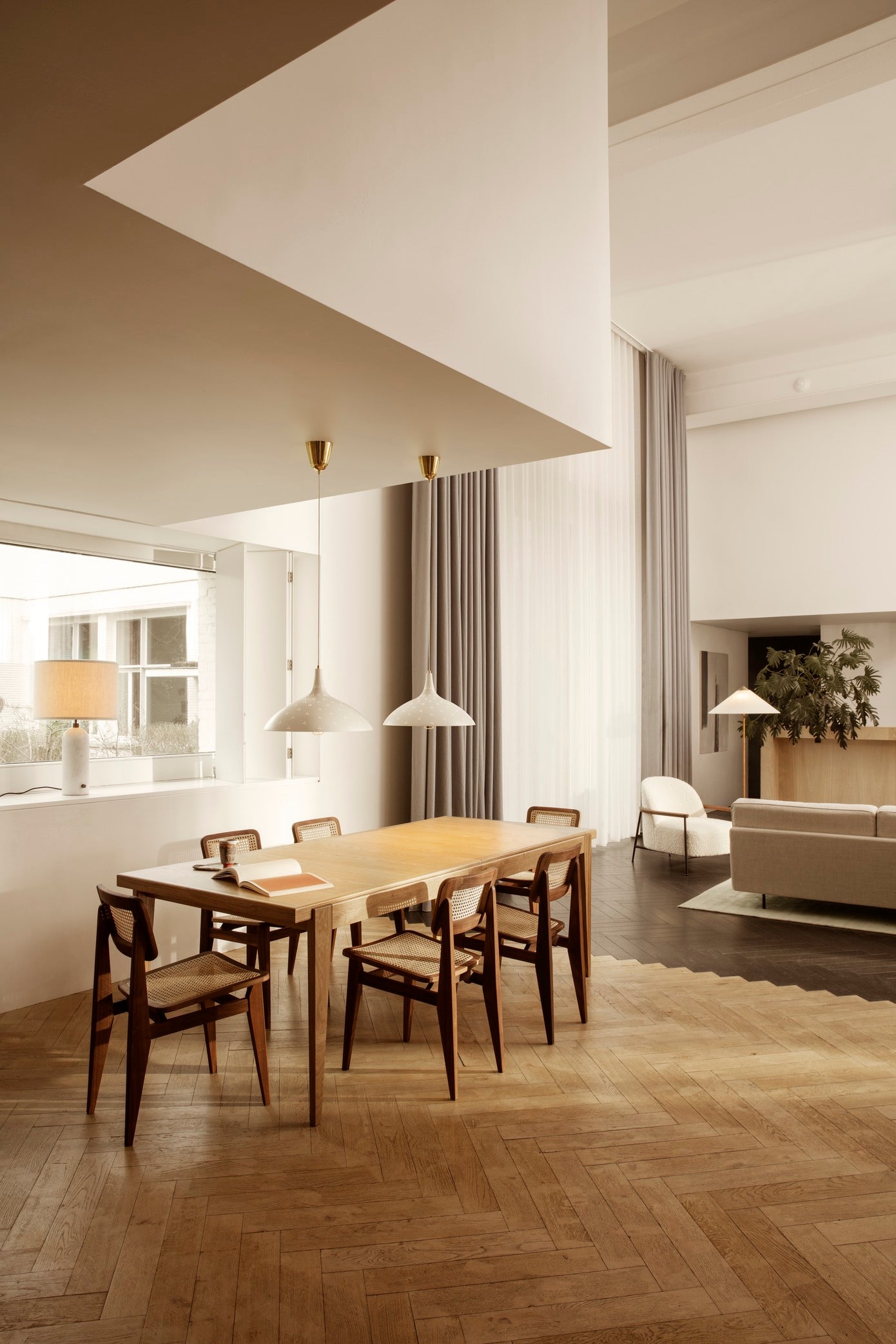 Pendant lamp 1965 gold