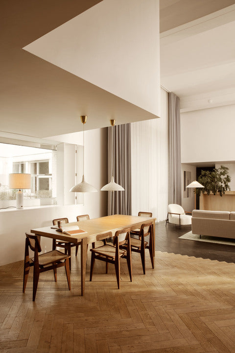 Extendable table S-TABLE oak wood