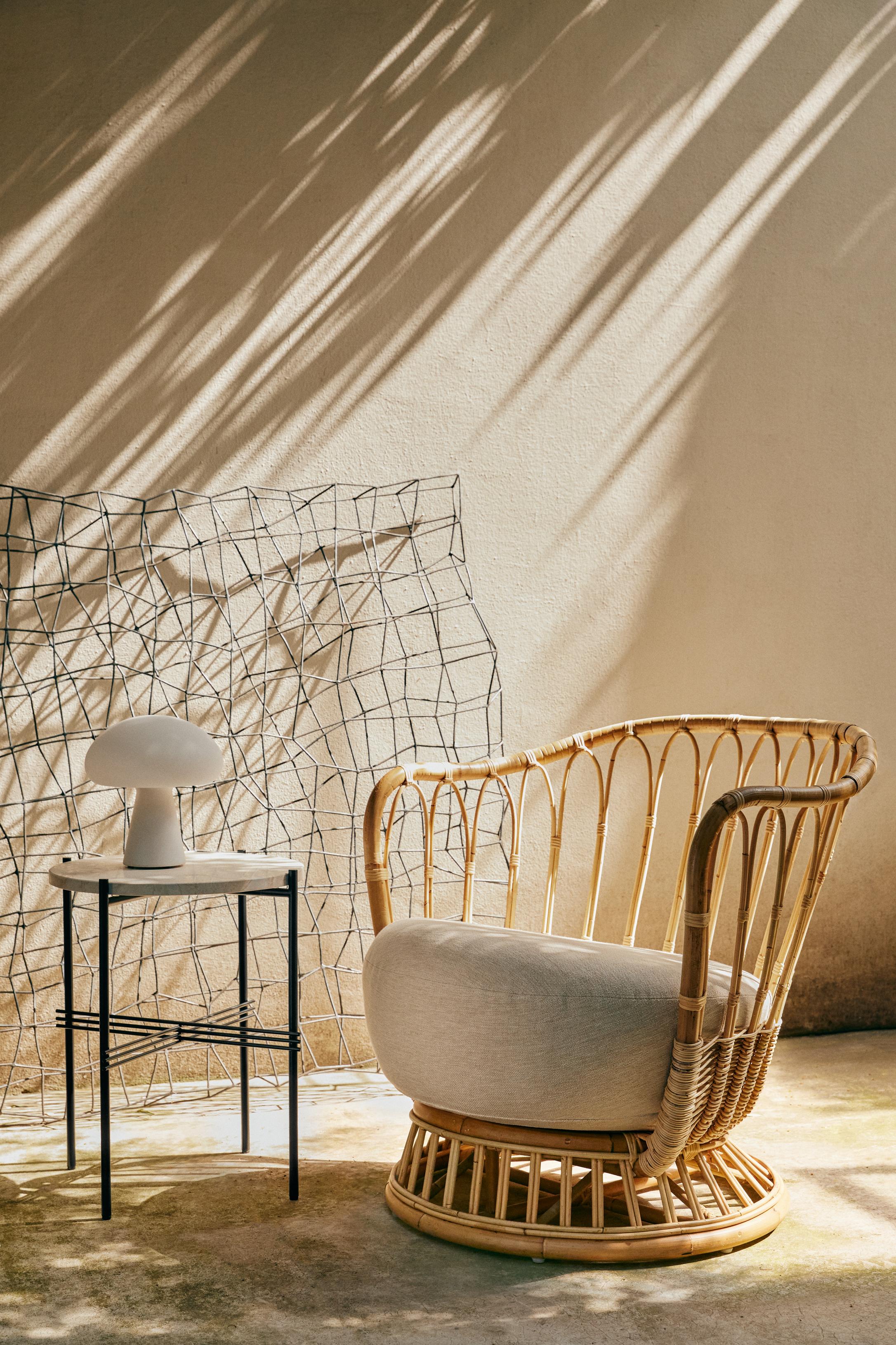 Prenosná lampa OBELLO matné sklo