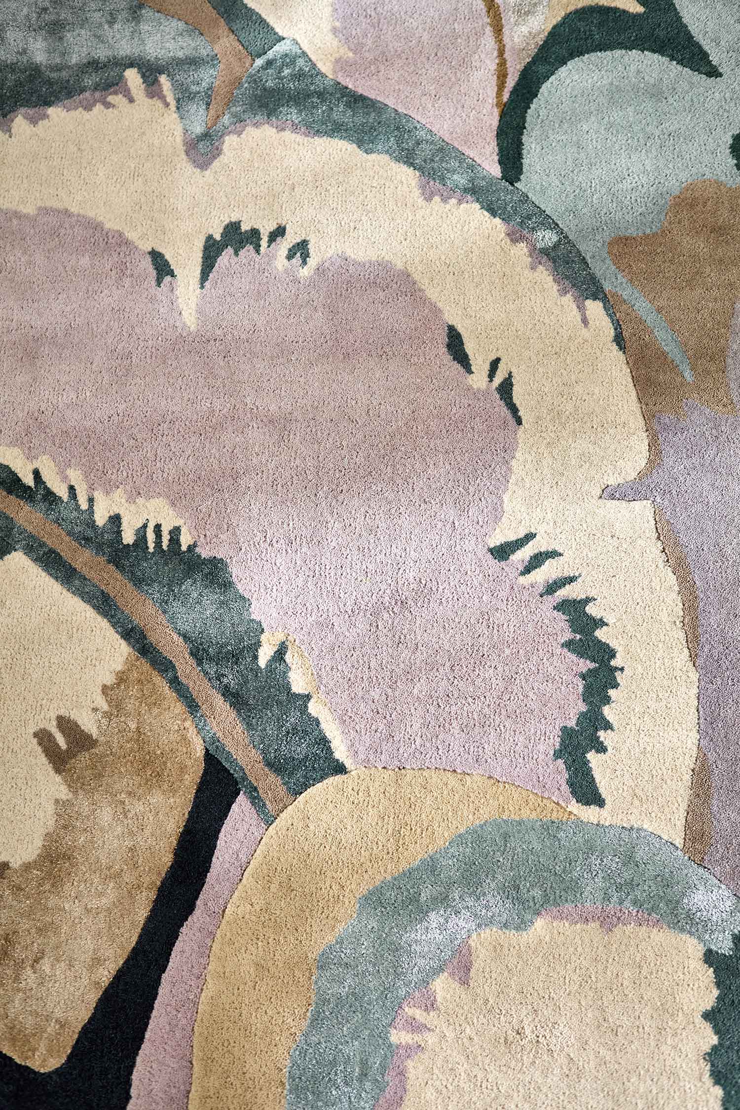 Calathea shiitake wildwater gray-beige