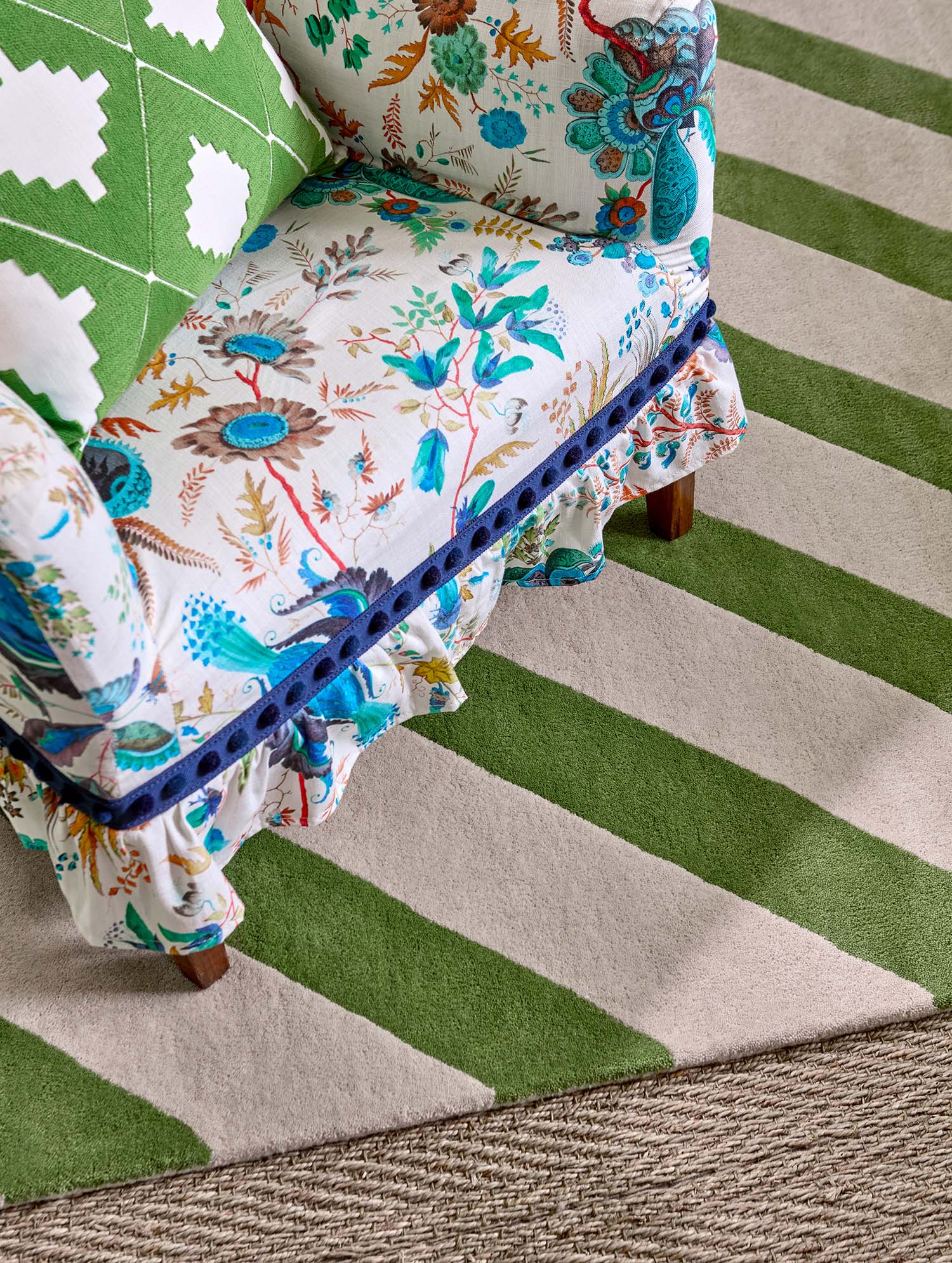 Paper Straw Peridot Green-Bega