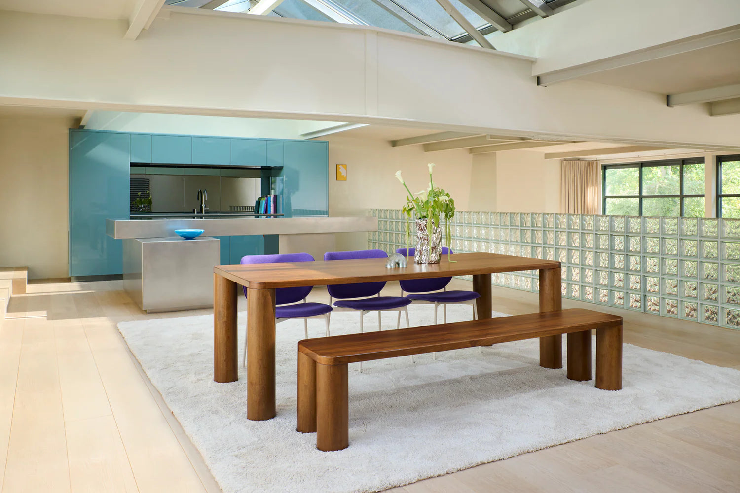 Stôl HARVEY orechové drevo