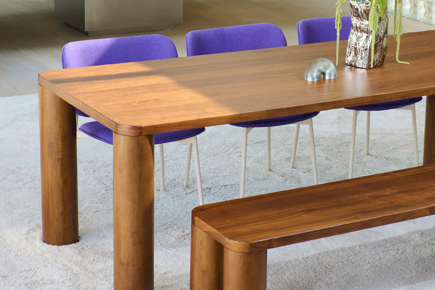 Stół HARVEY drewno orzechowe